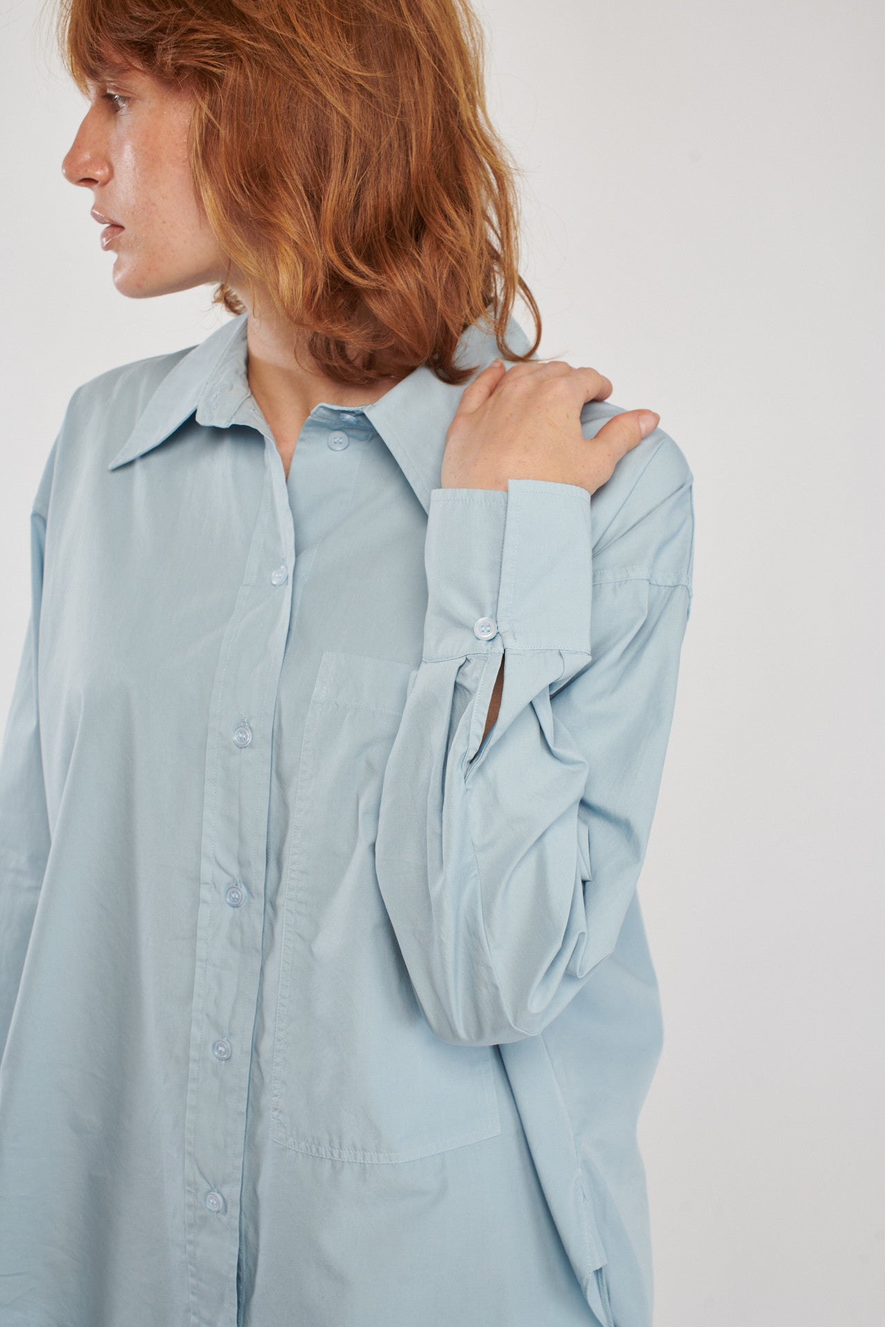 LT.BLUE PATCH SHIRT