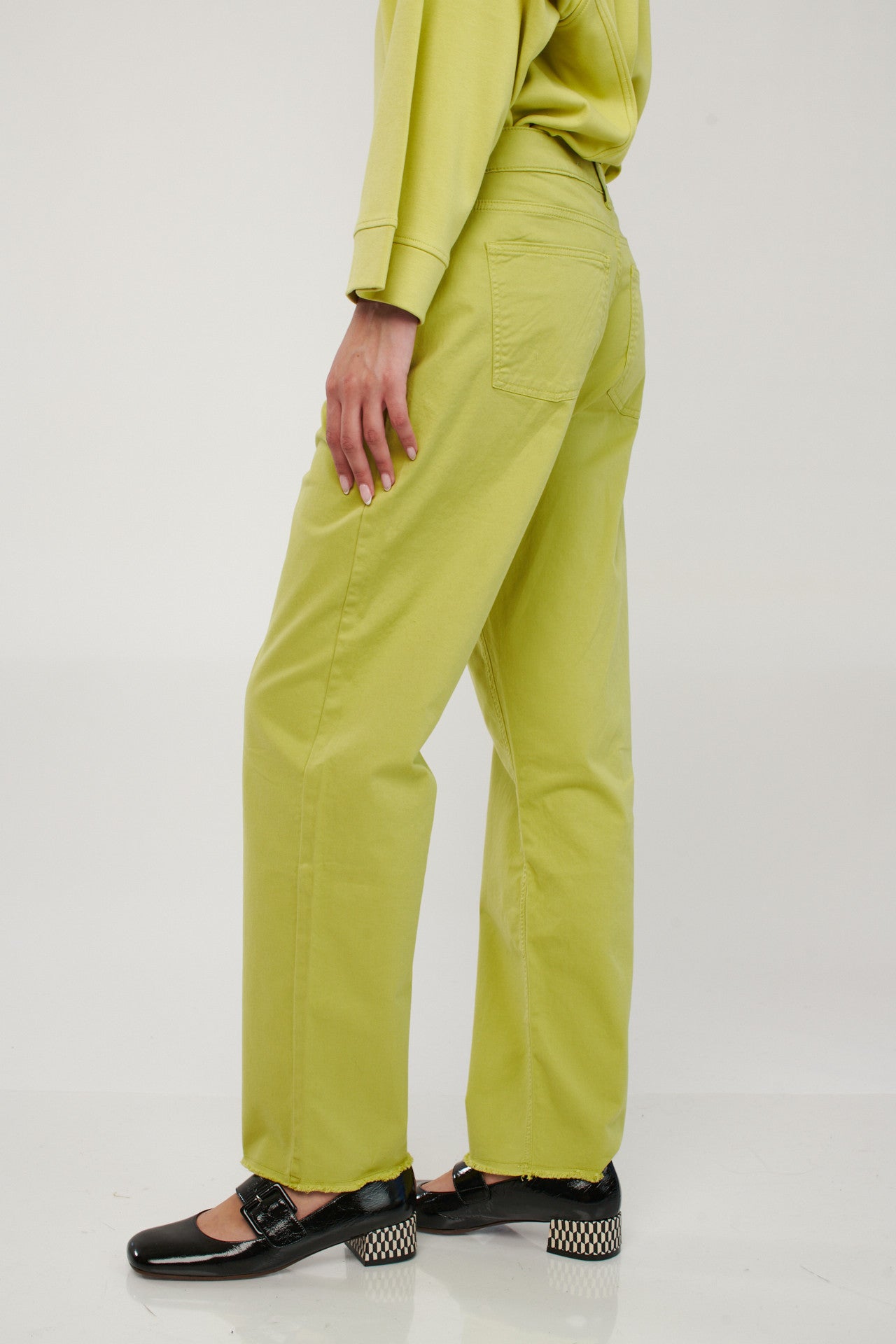 LIME SHARON PANTS