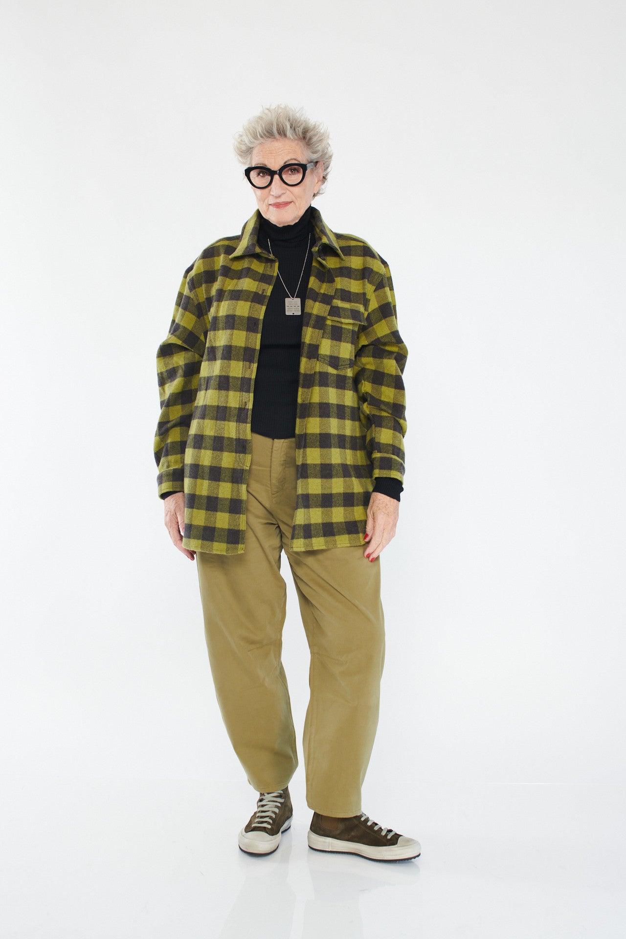 SAKI CHEKS OVERSHIRT