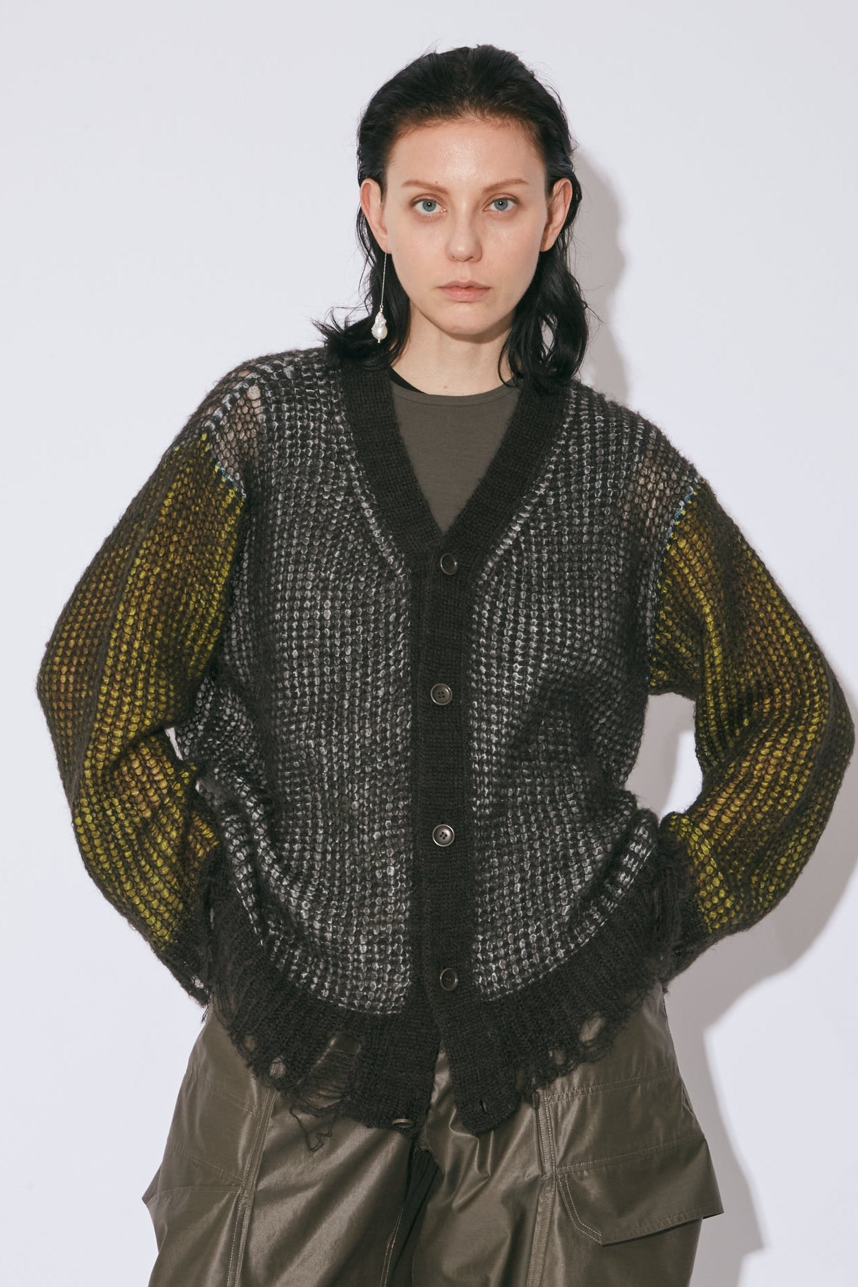 קרדיגן דו צדדי Kaze