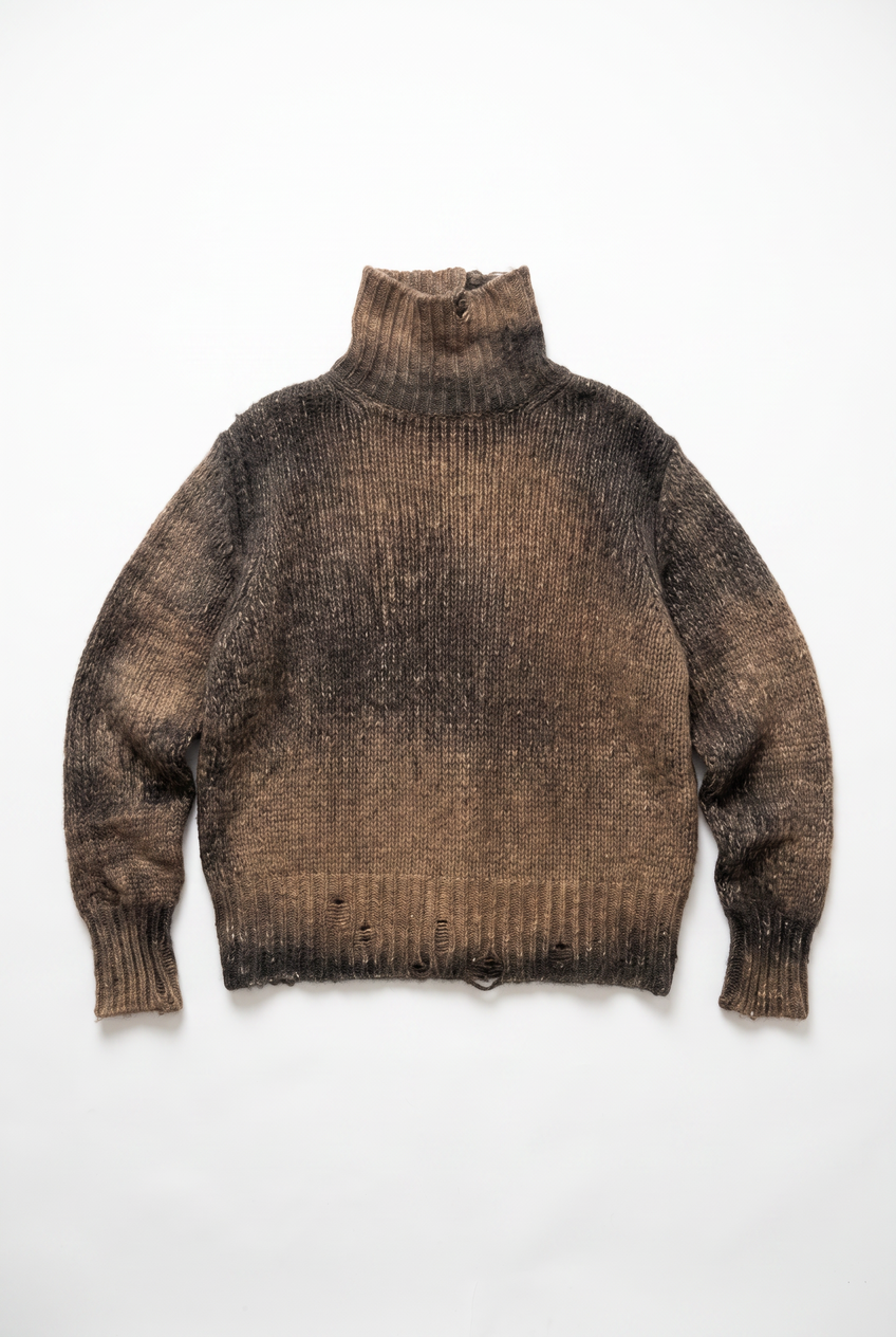 Mave High Neck Cashmere Knit