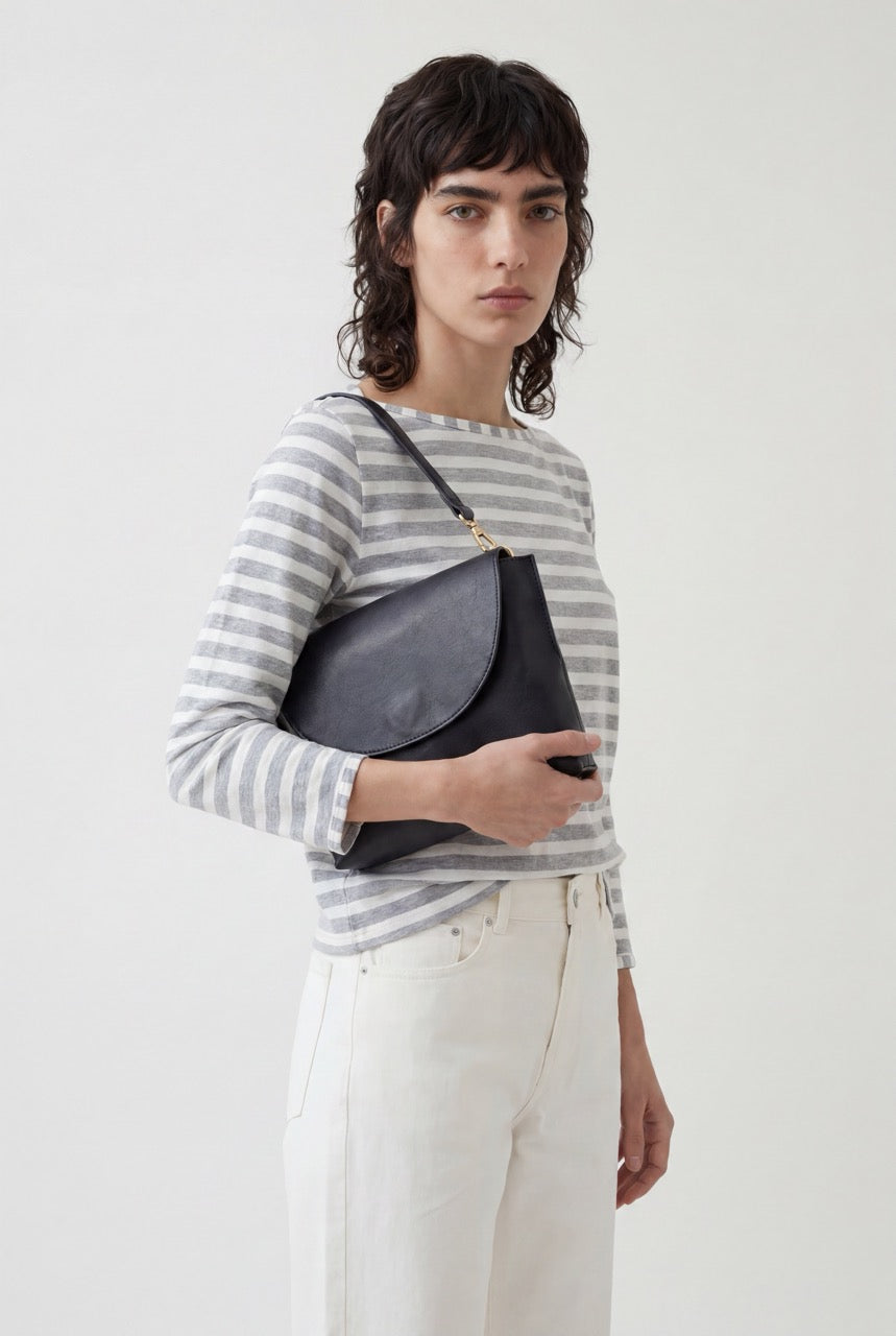 Susan stripes GRAY shirt