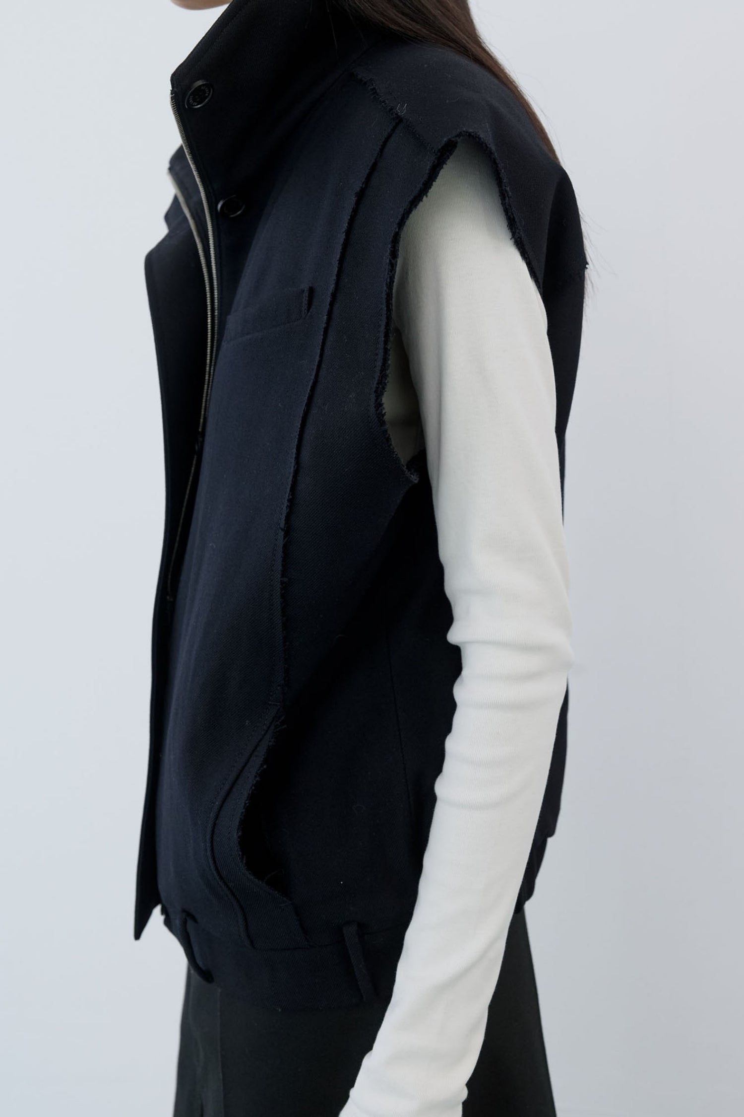 Tailored Pocket Padded Vest