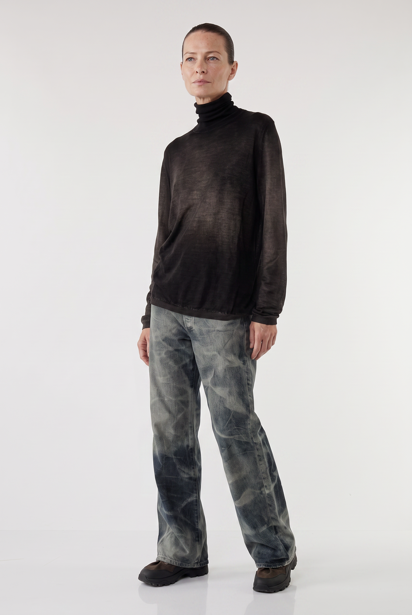 Nore High Neck Cashmere Top