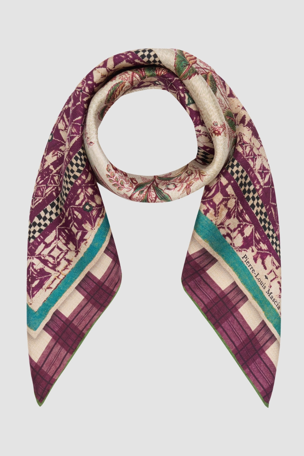 Viola Silk Scarf