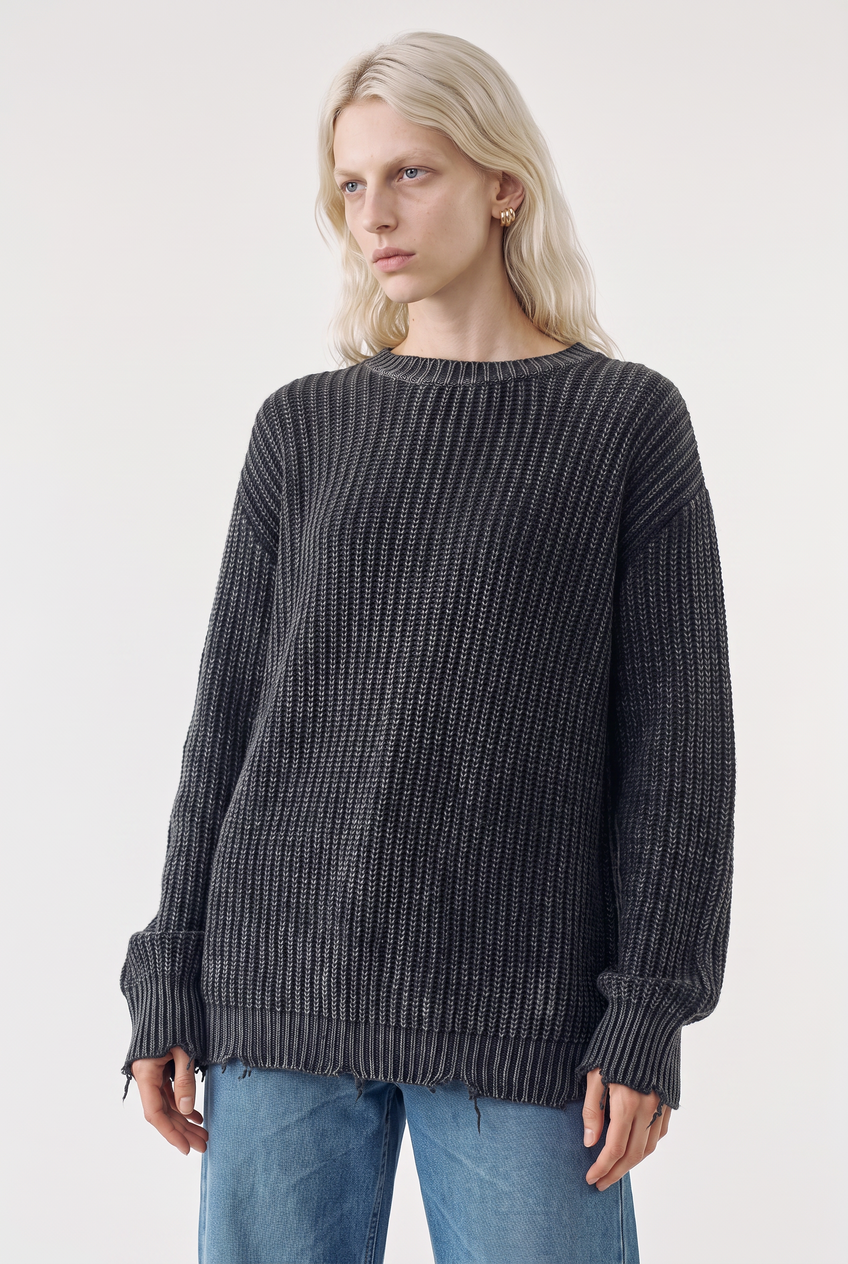 Evia Cashmere & Wool Knit