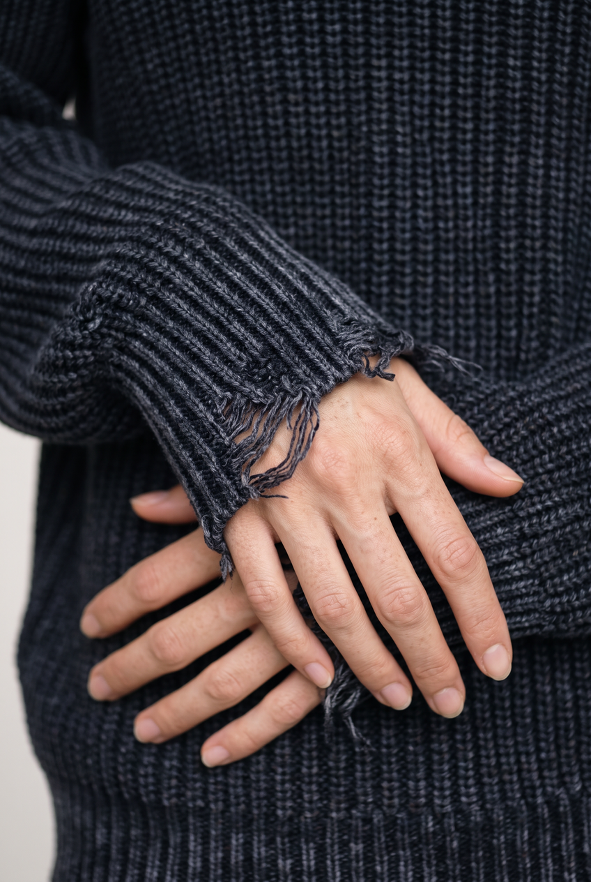 Evia Cashmere & Wool Knit
