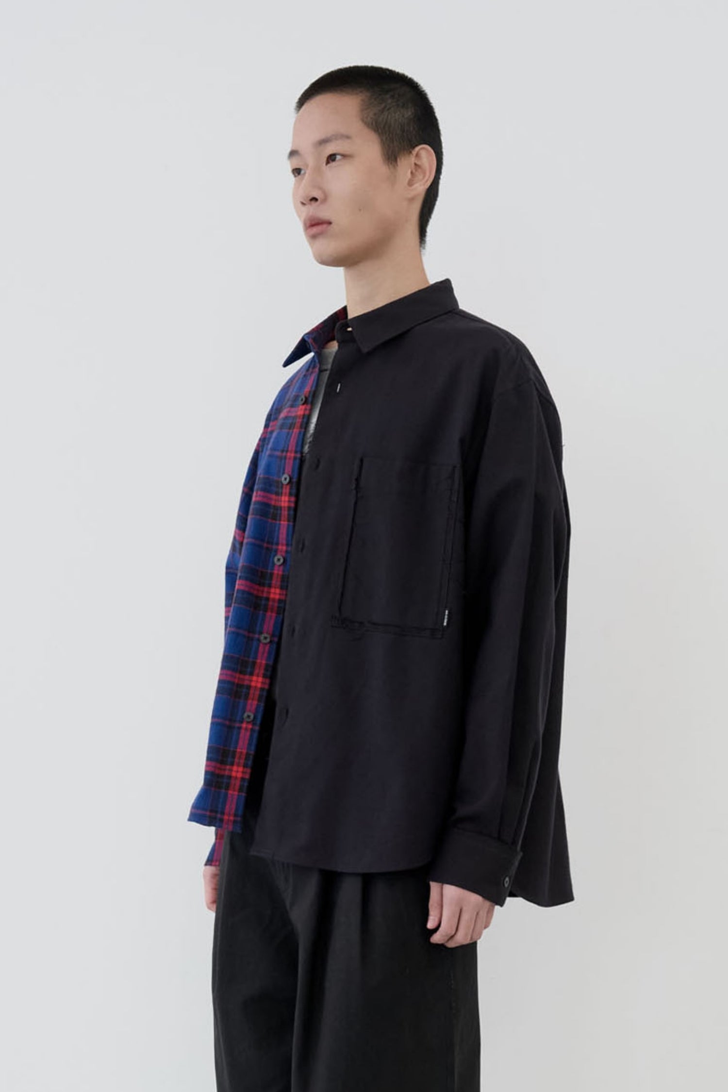 Split-Check Shirt