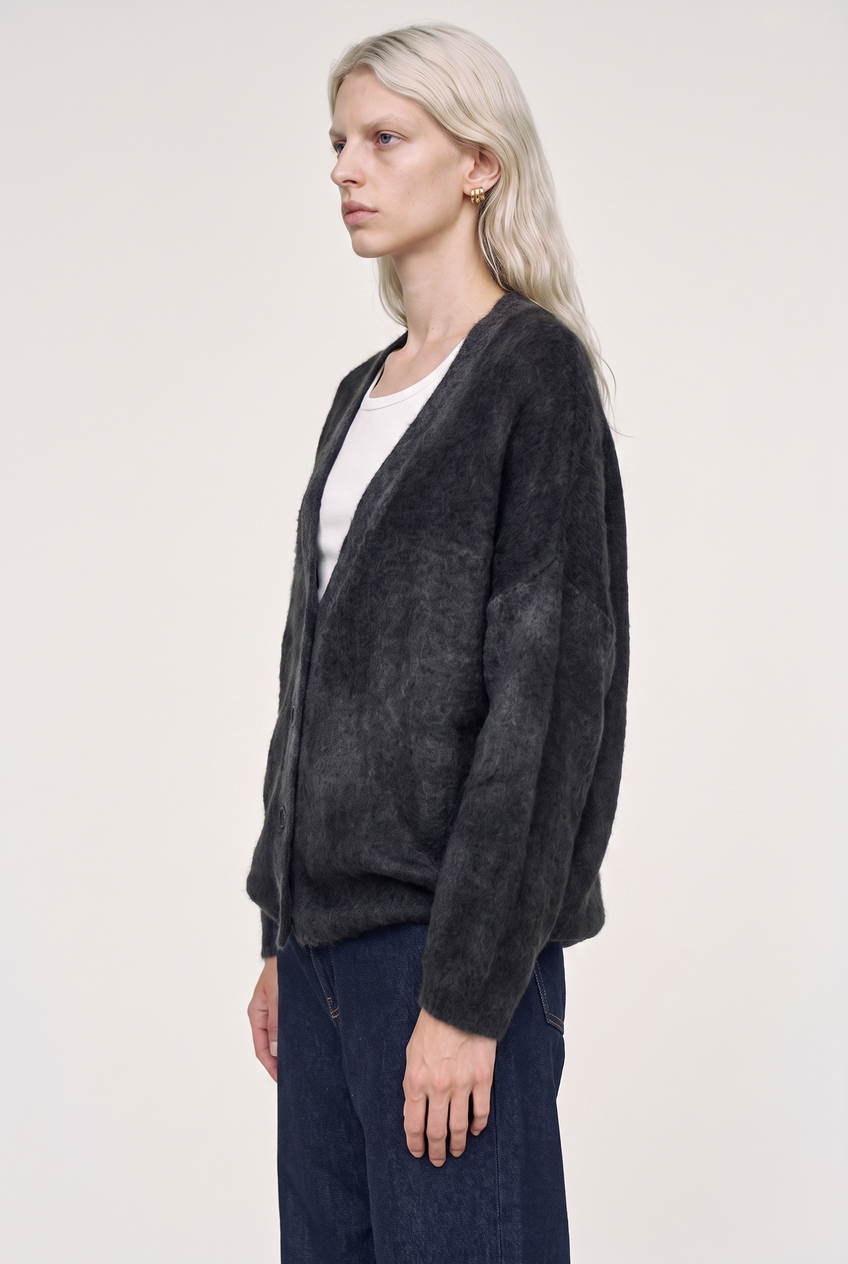 Sora Cashmere & Silk V-Neck Cardigan