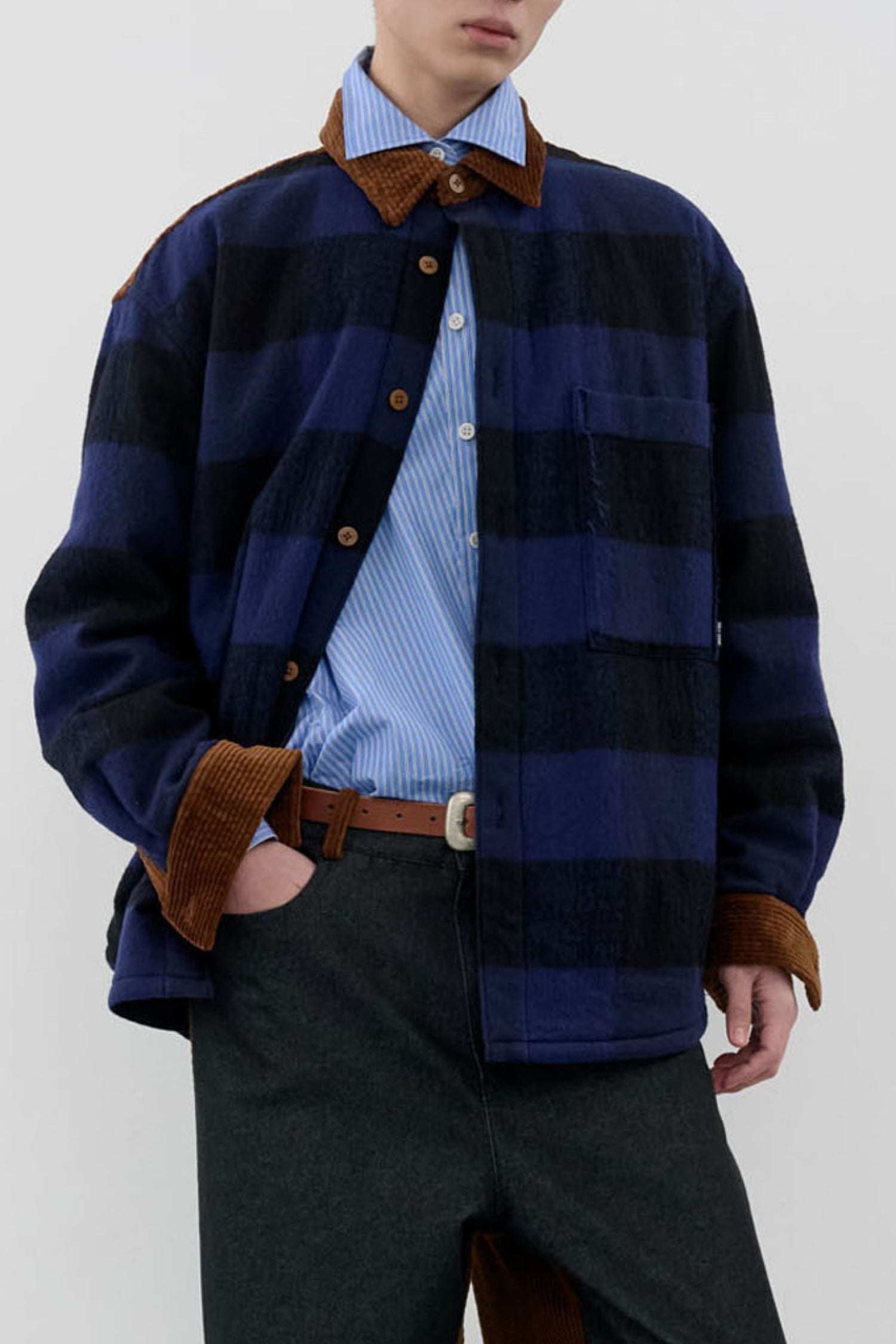 Corduroy Flannel Shirt