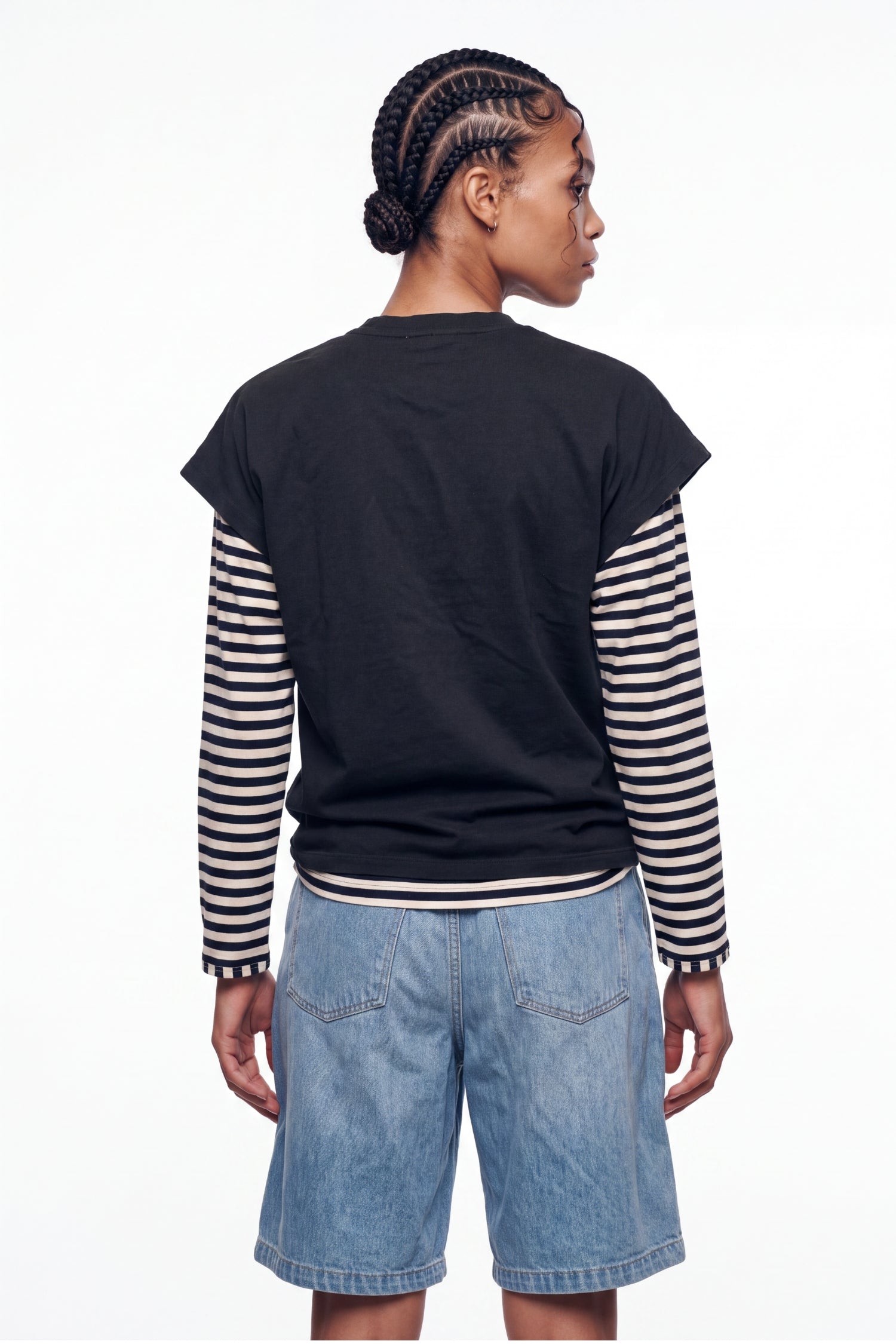 Grey Slab crew neck tee