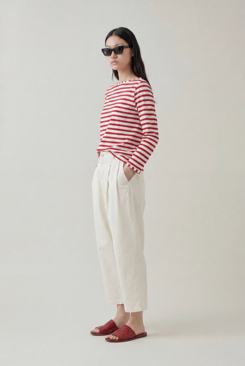 Susan stripes RED shirt