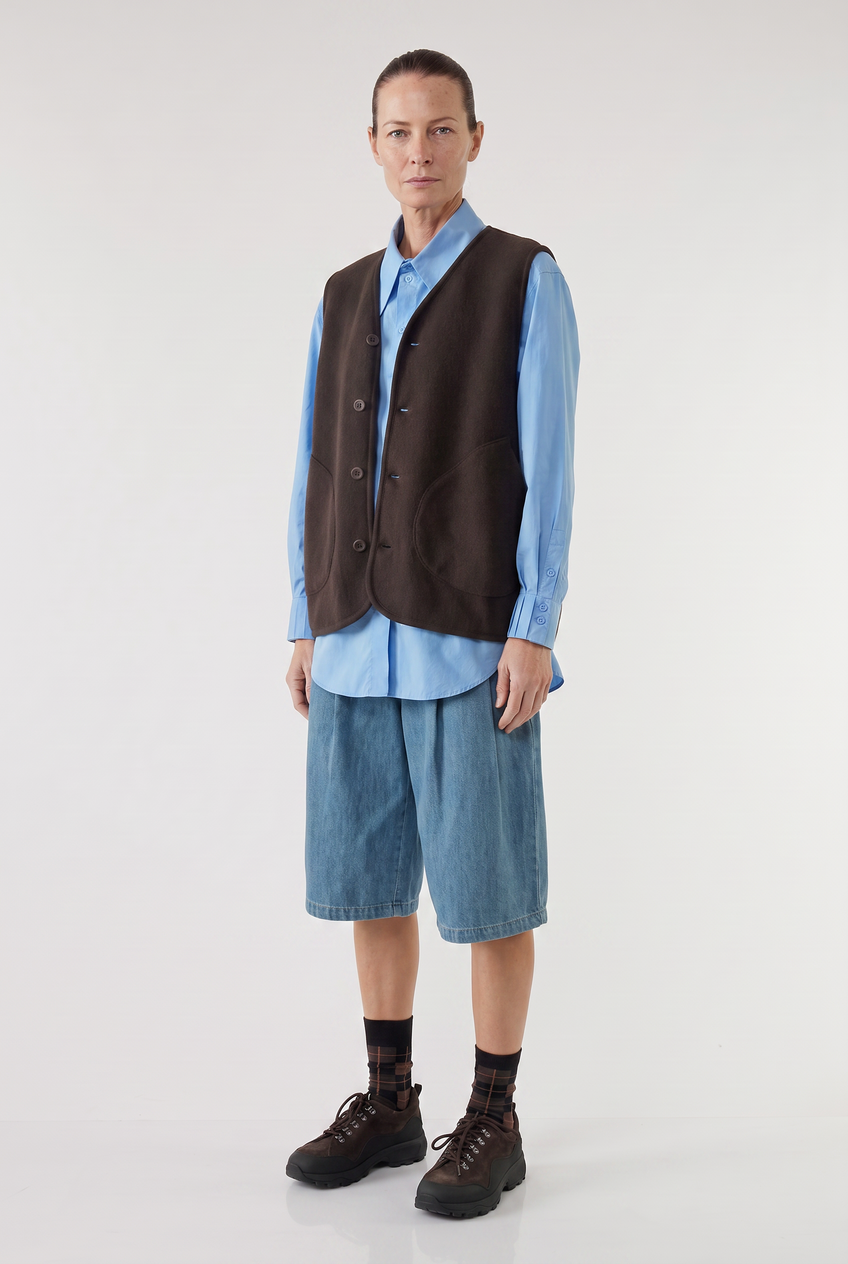 Gilet Feltro Knitwear
