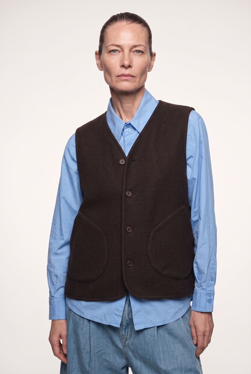 Gilet Feltro Knitwear
