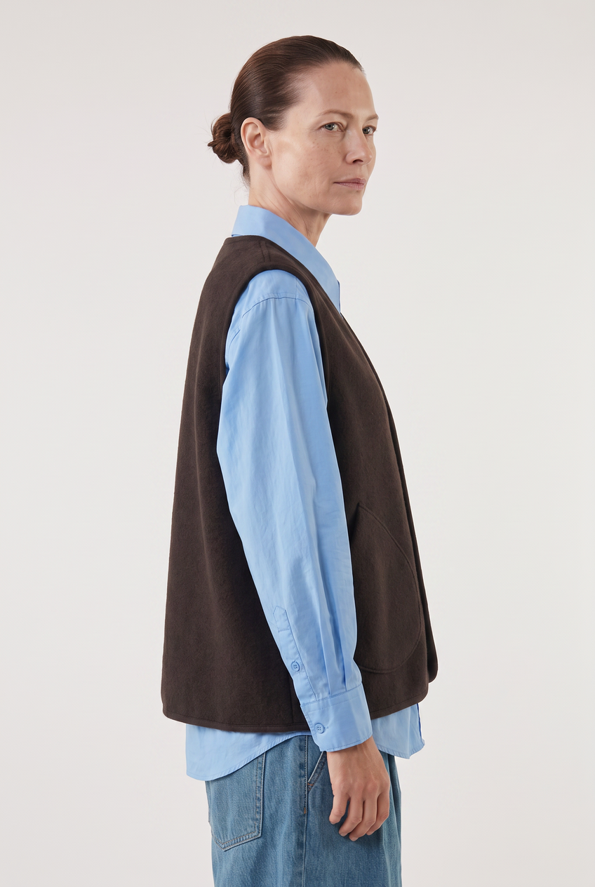 Gilet Feltro Knitwear