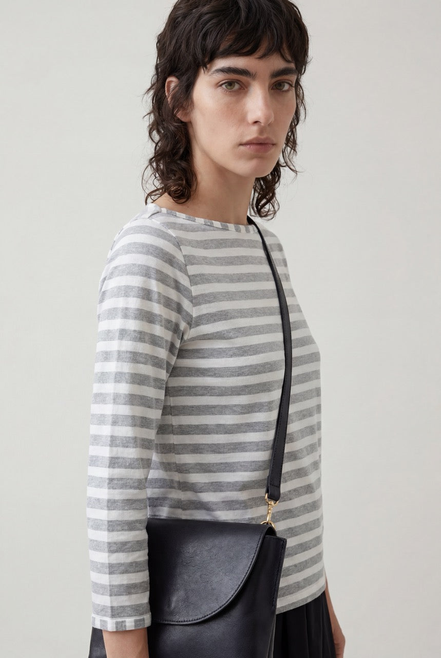 Susan stripes GRAY shirt