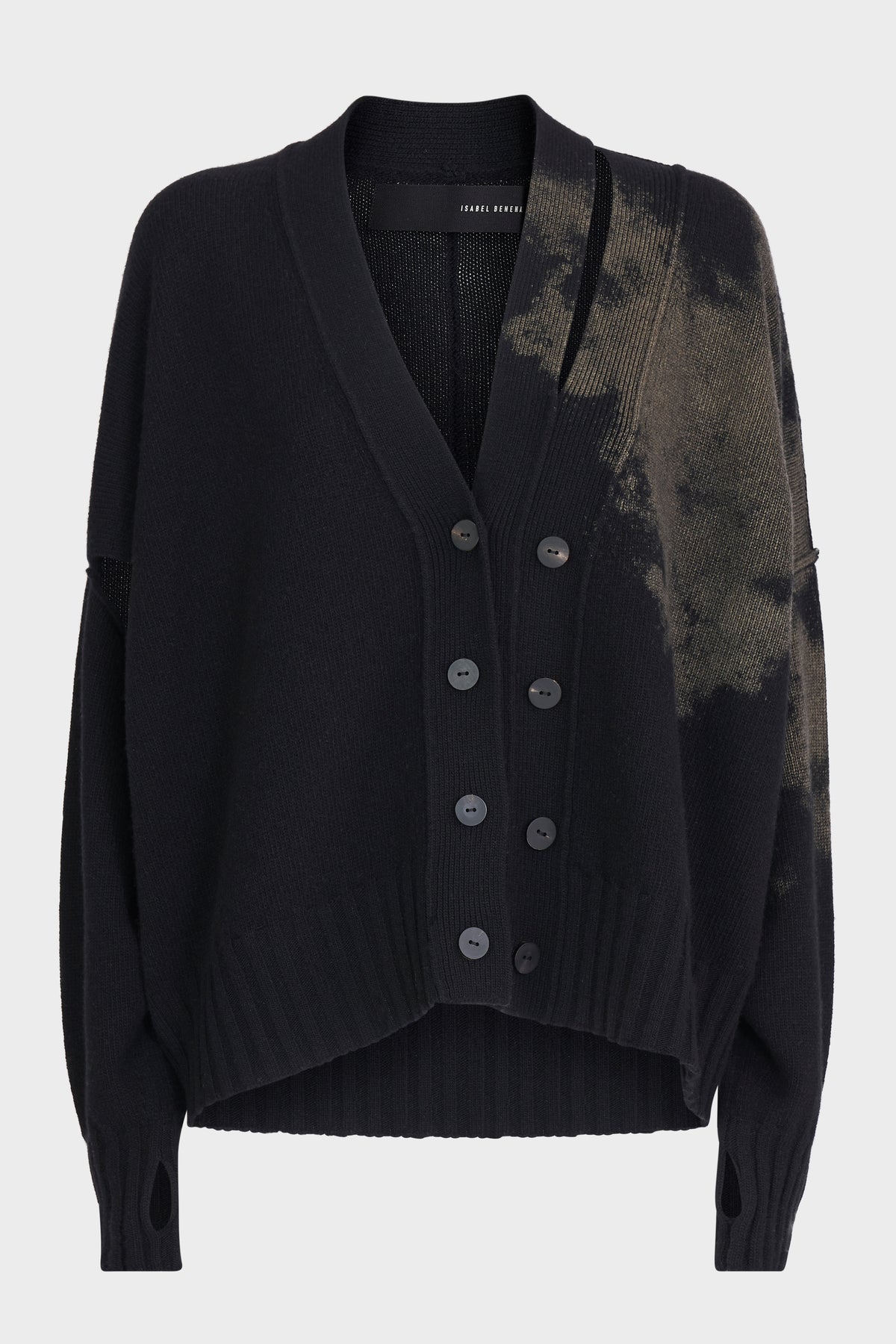 Eco-cashmere cardigan