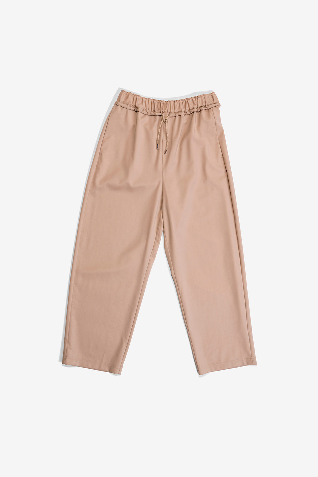 SAND LOOSE FIT TROUSERS