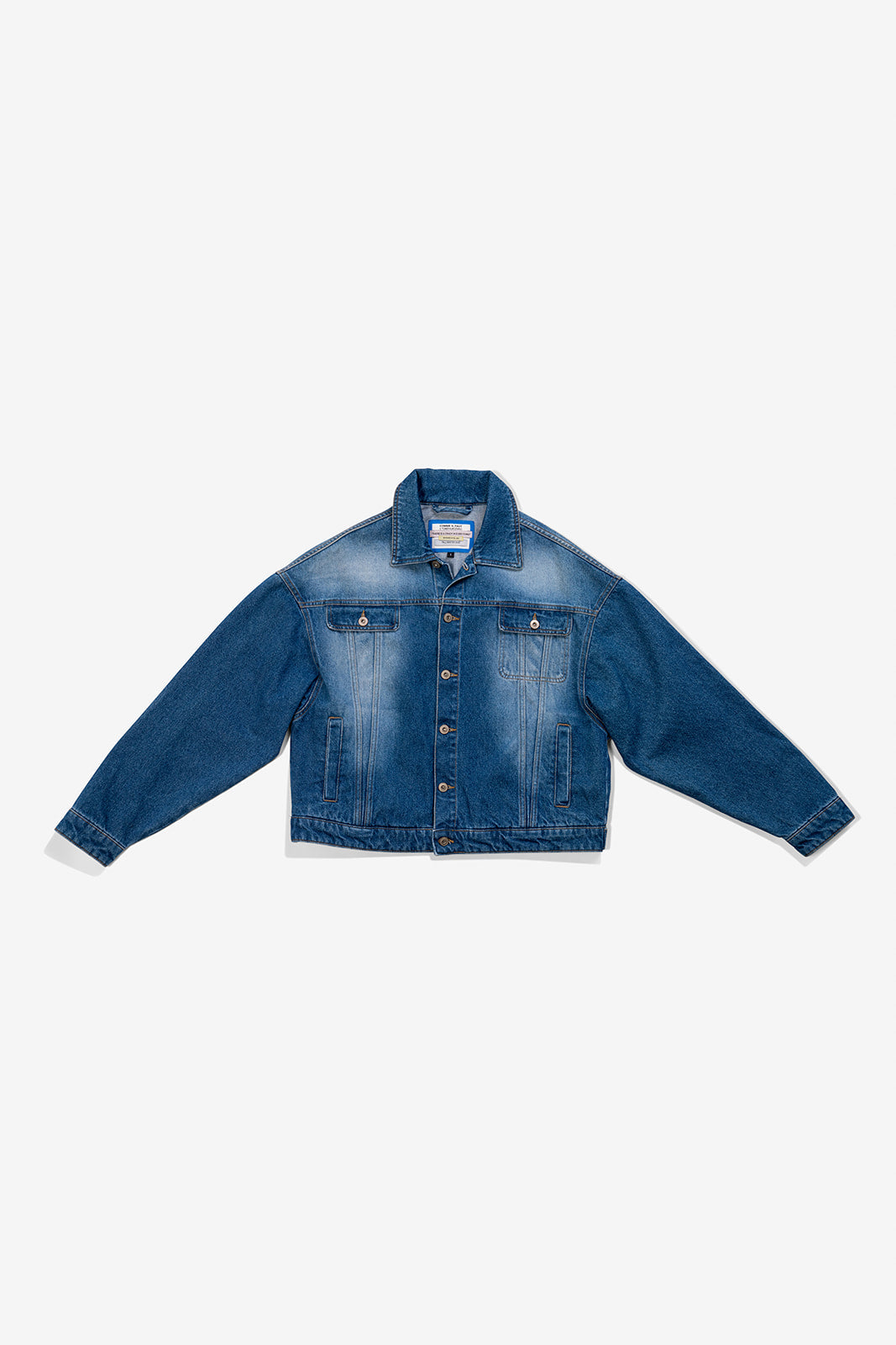 BLUE DENIM JACKET- RELAXED FIT