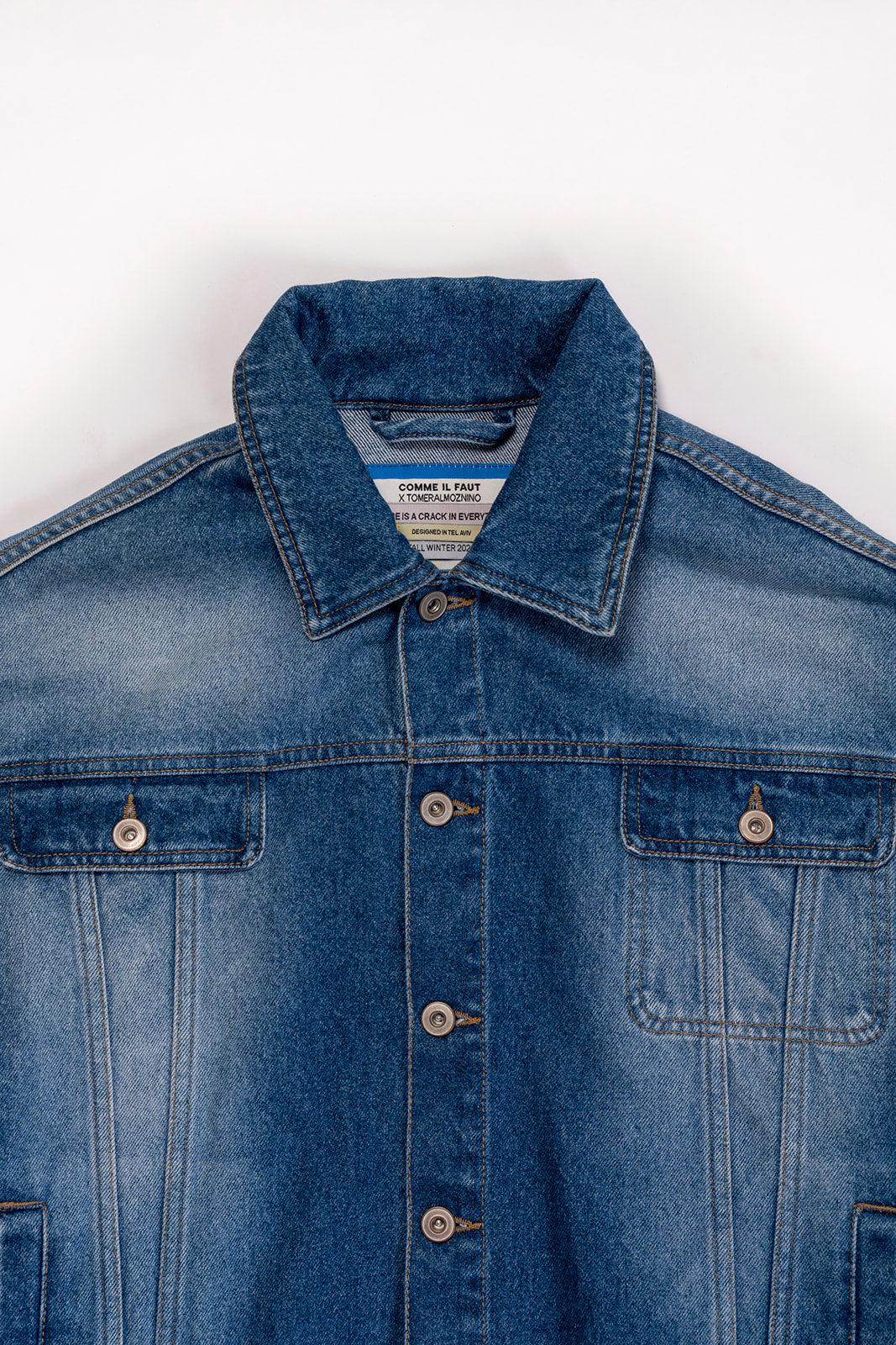 BLUE DENIM JACKET- RELAXED FIT