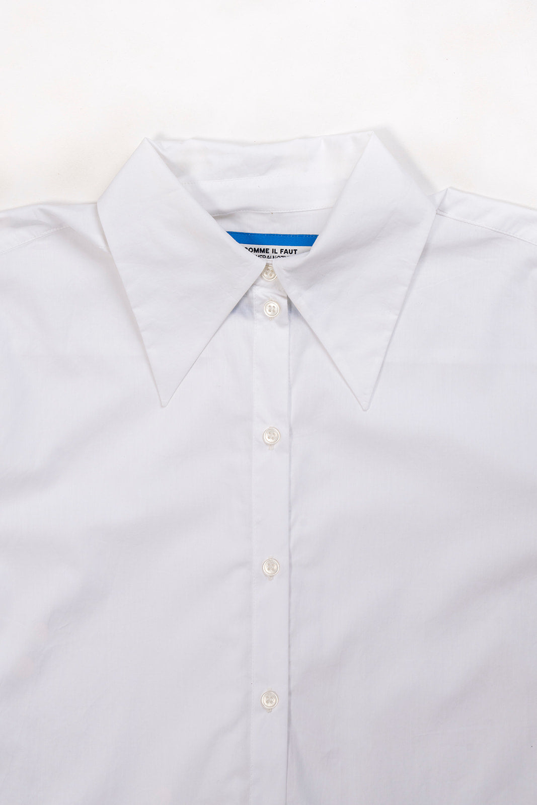 BUTTON-UP POINT SHIRT