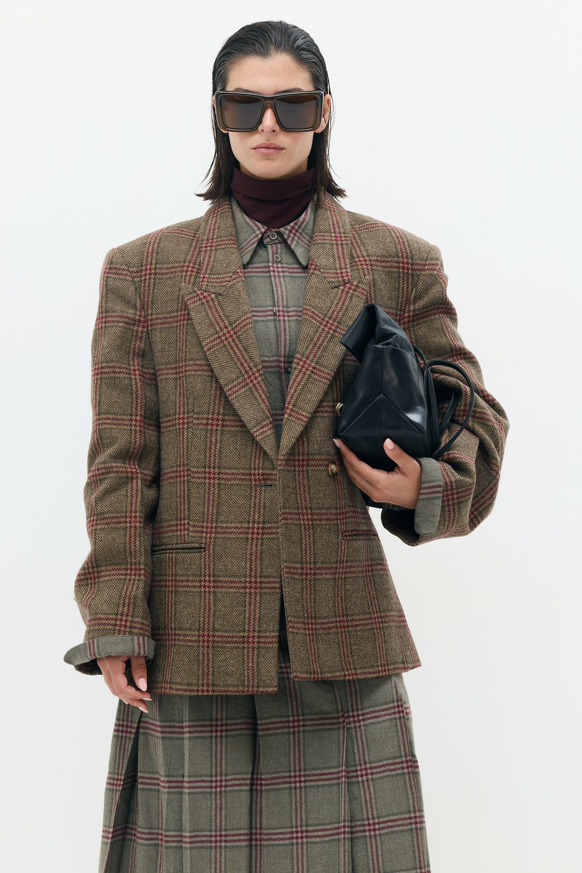 HARPER Double-Breasted Coat