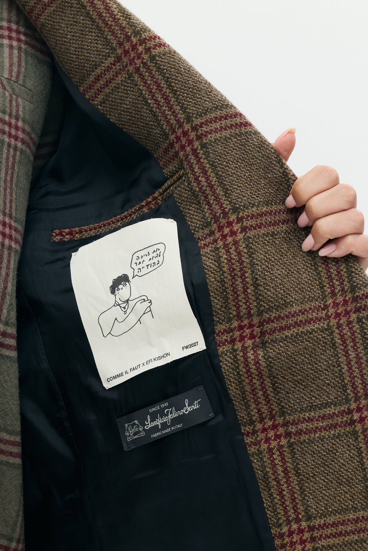 HARPER Double-Breasted Coat