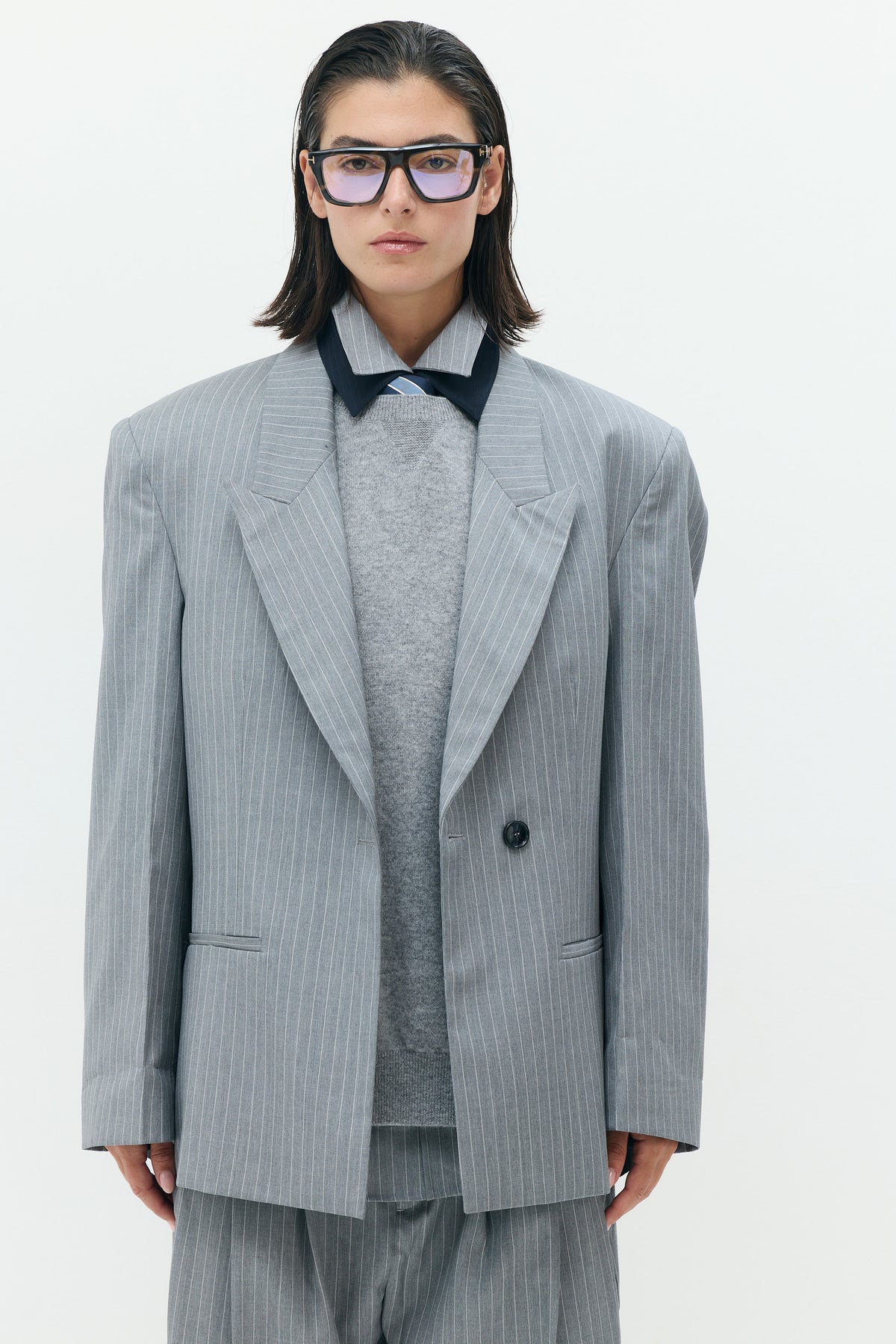 Double-breasted jacket