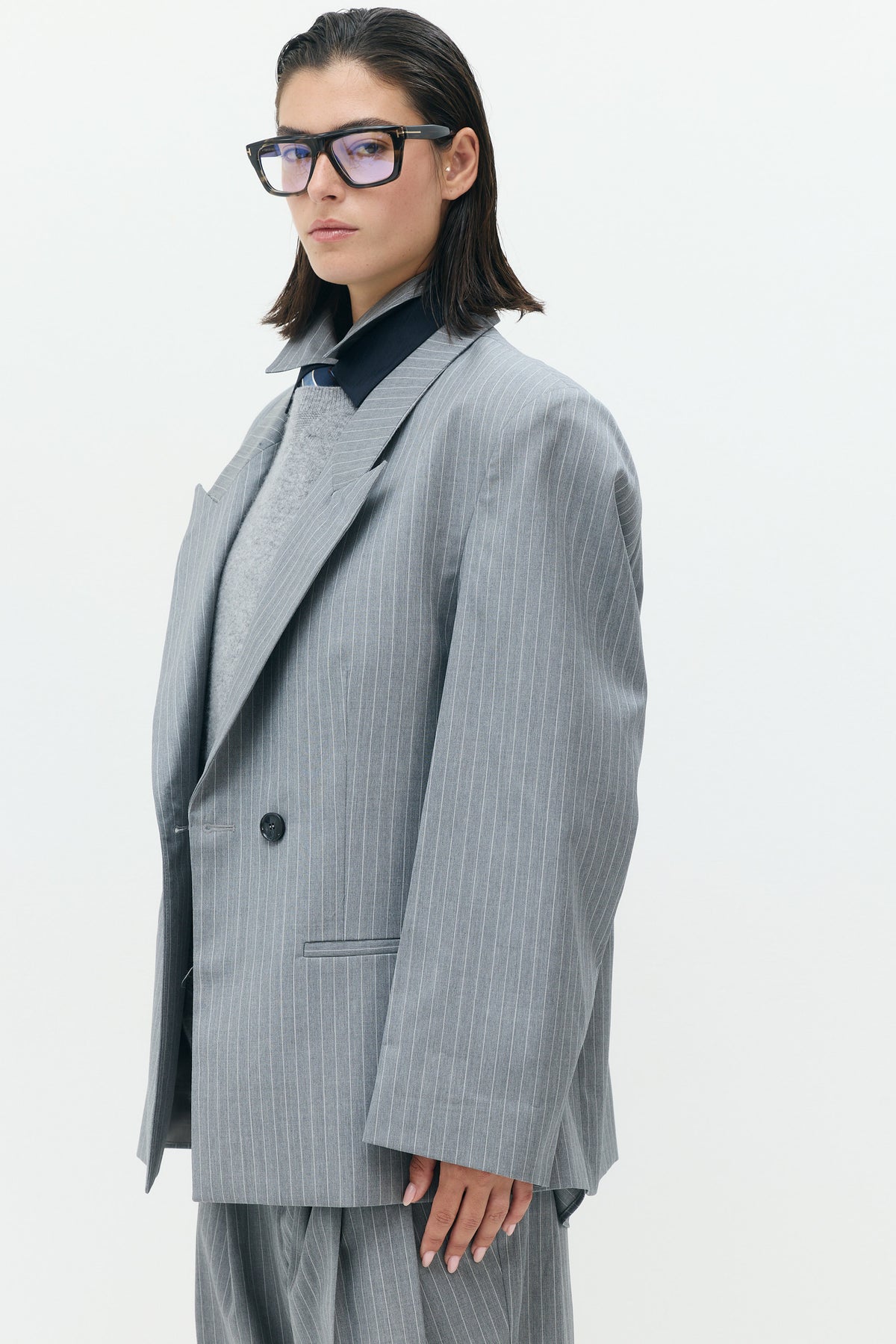 Double-breasted jacket