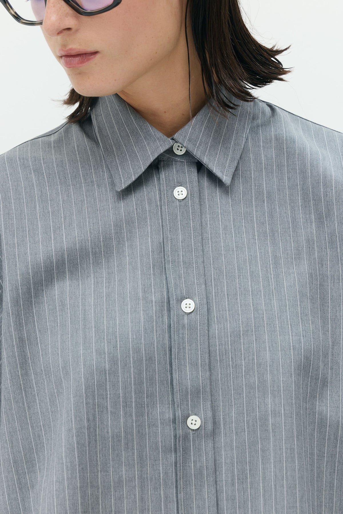 PINO Wool Button-Up Shirt
