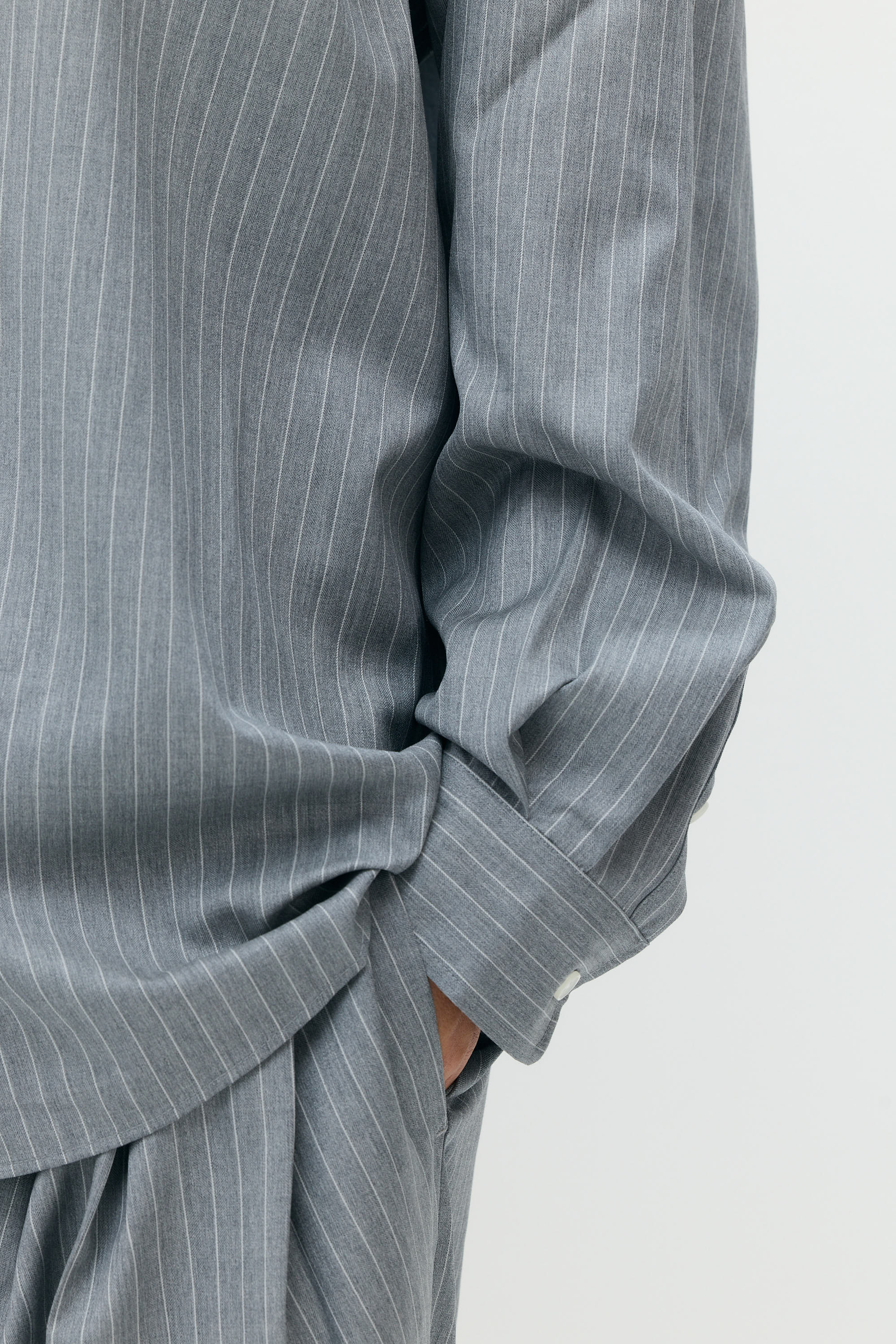 PINO Wool Button-Up Shirt