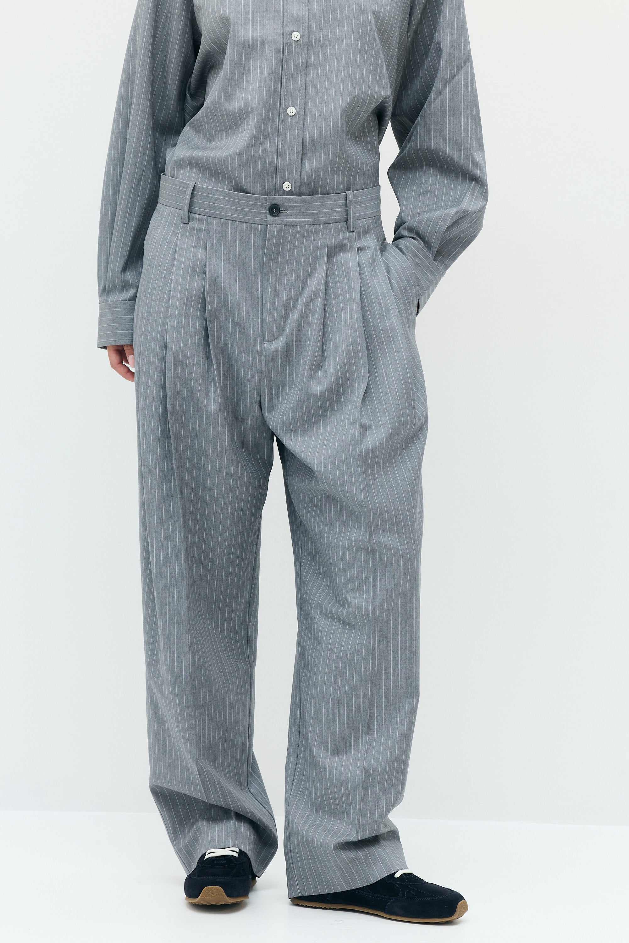 PEPPER Tailored Wool Trousers