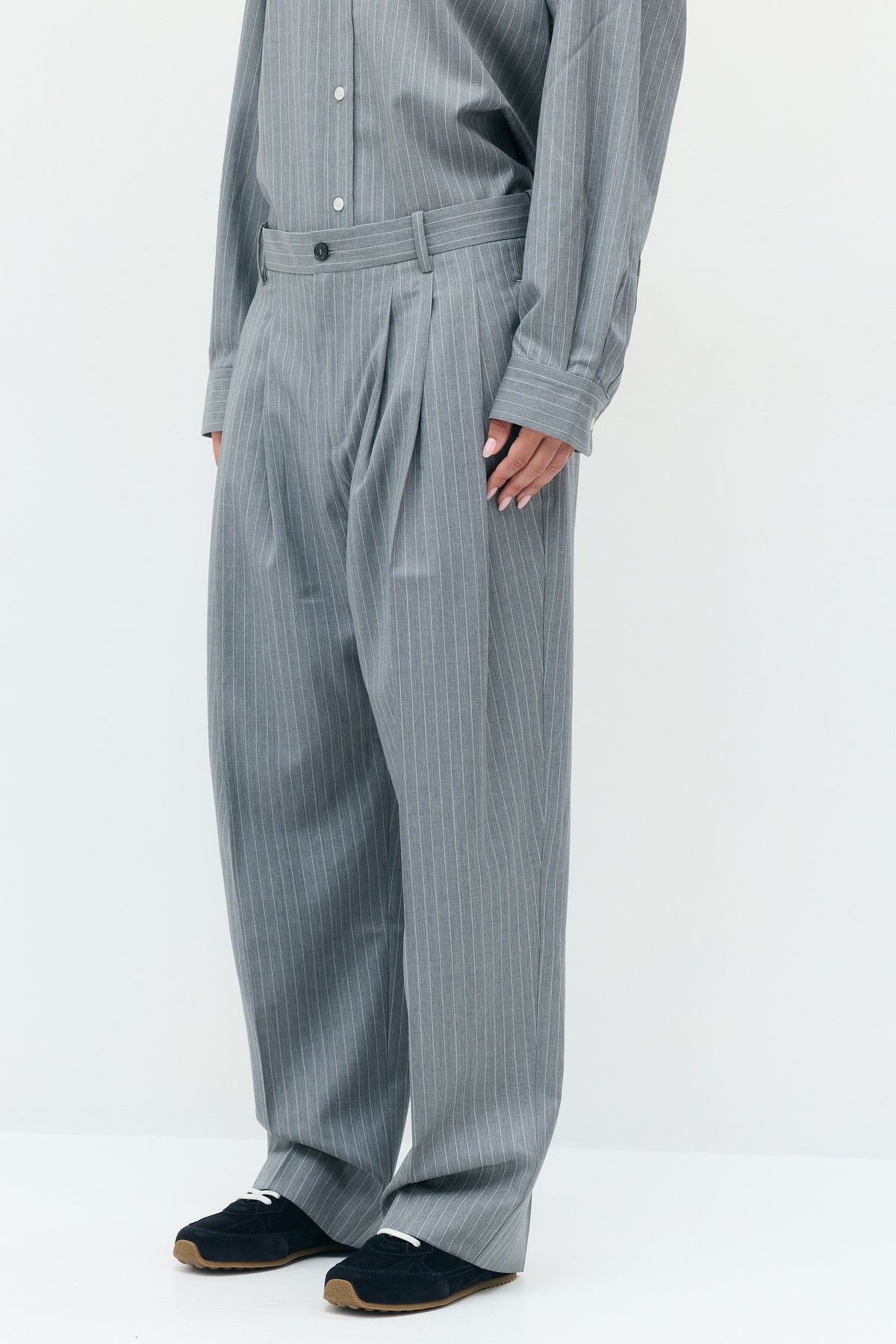 PEPPER Tailored Wool Trousers