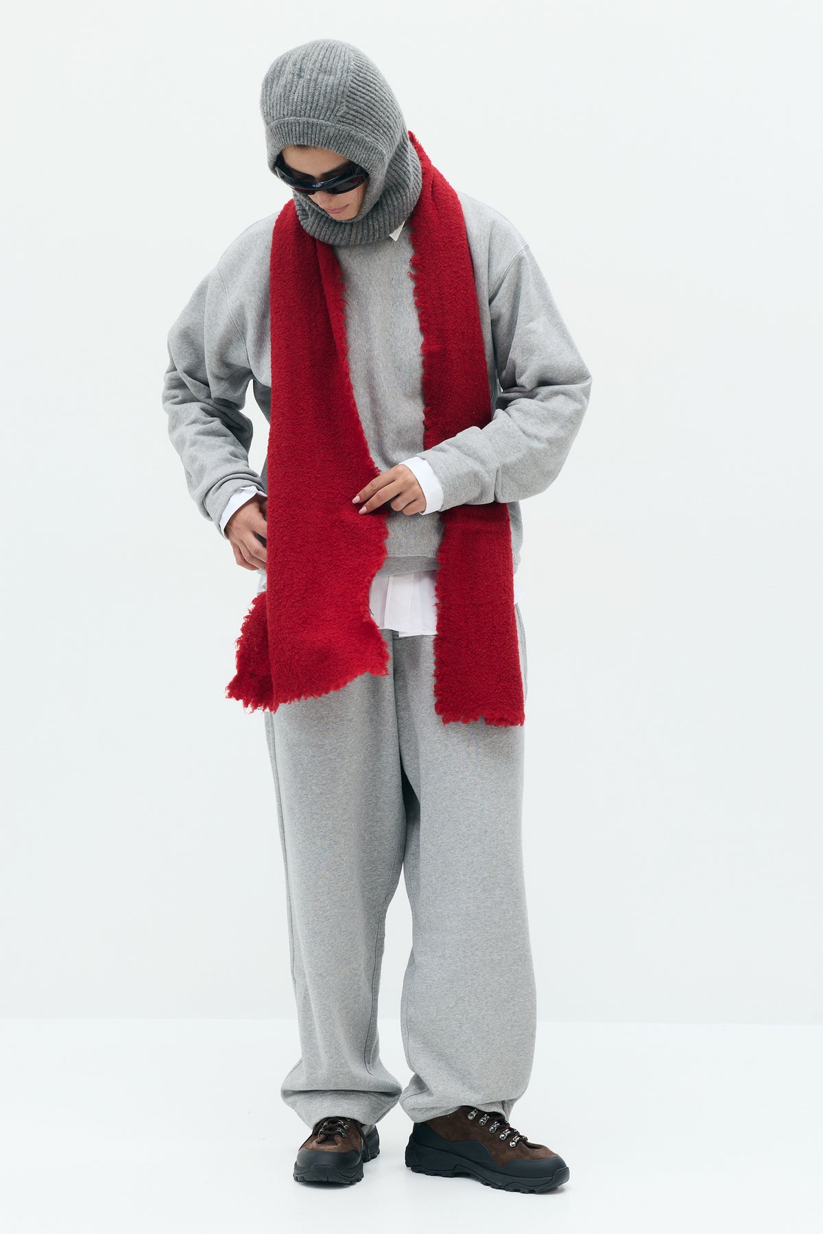 Alexina Wine Scarf