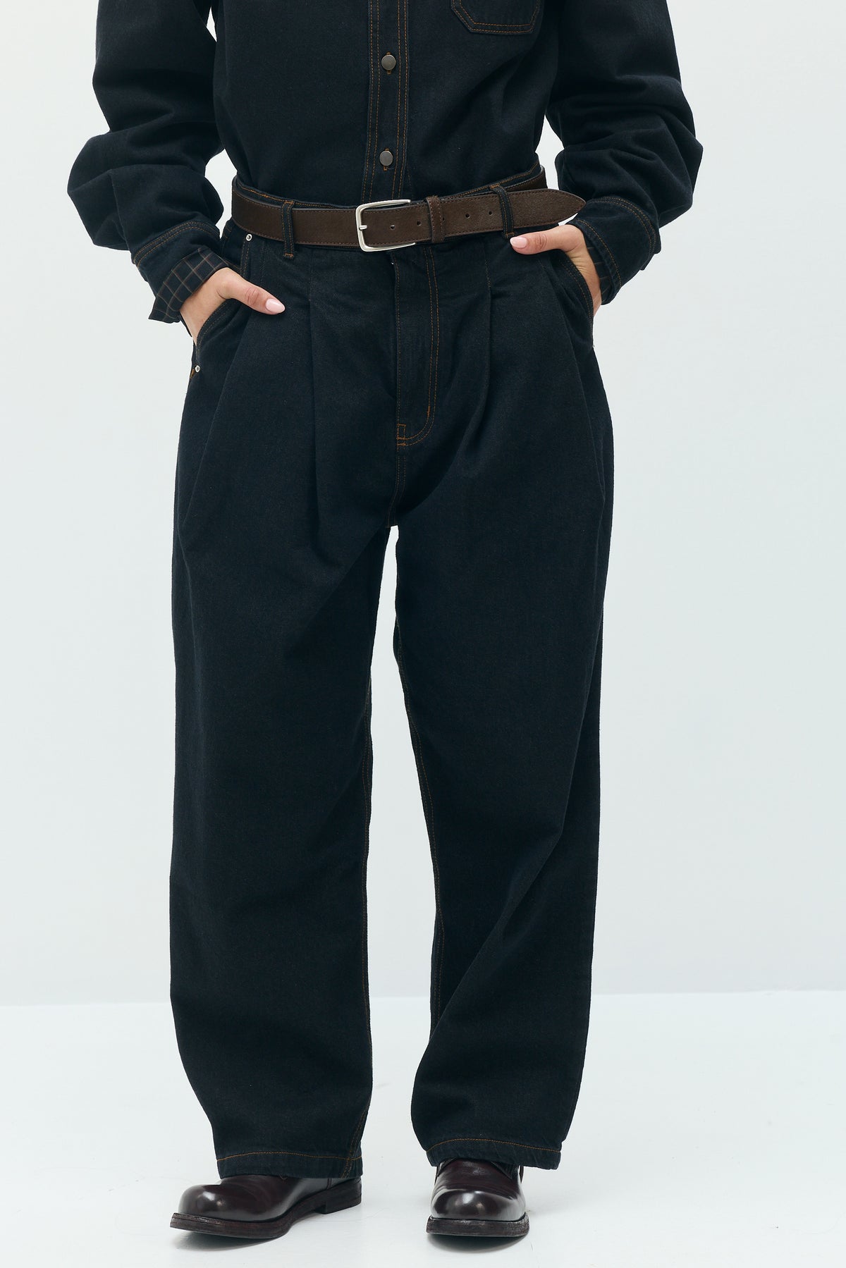 JEM Pleated Jeans