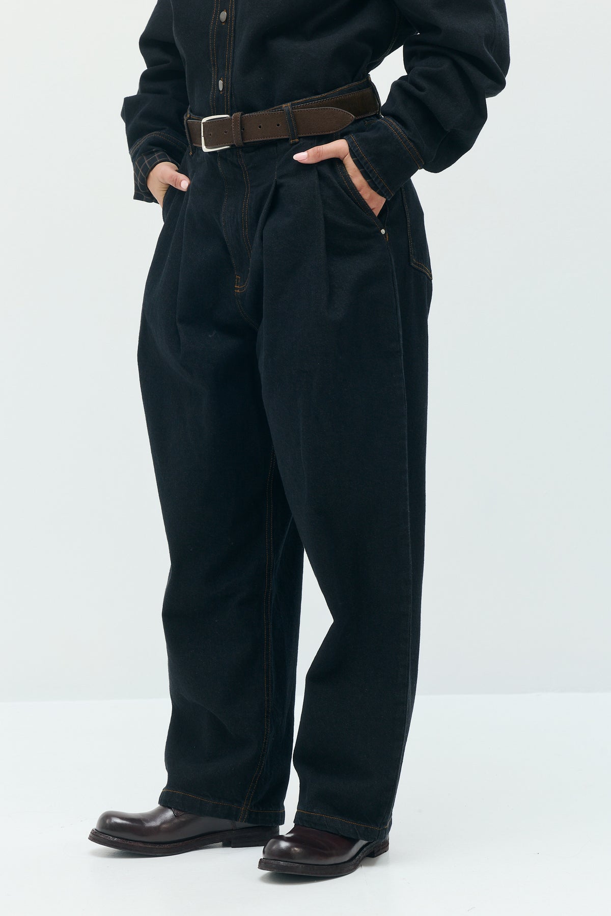 JEM Pleated Jeans