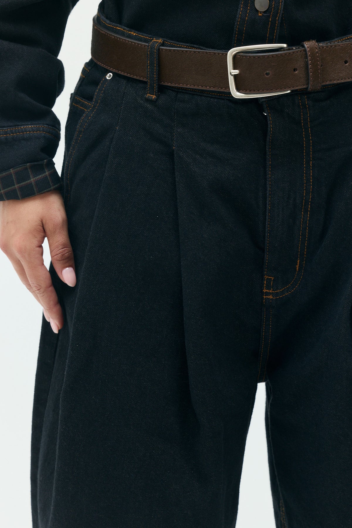 JEM Pleated Jeans