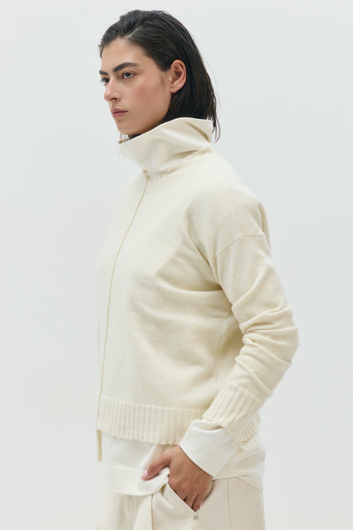 Natural High Neck Mock