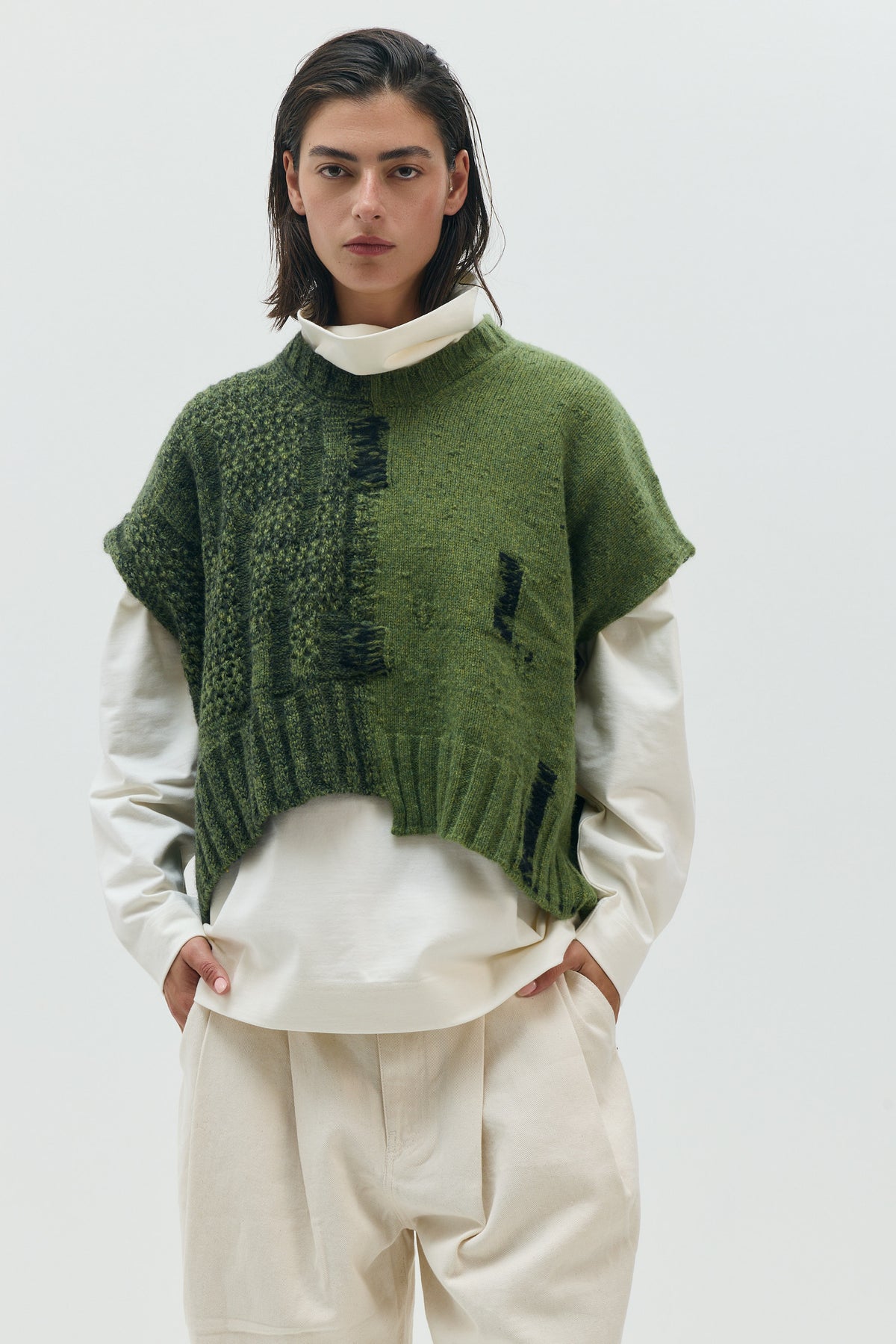Asymmetric Green Top
