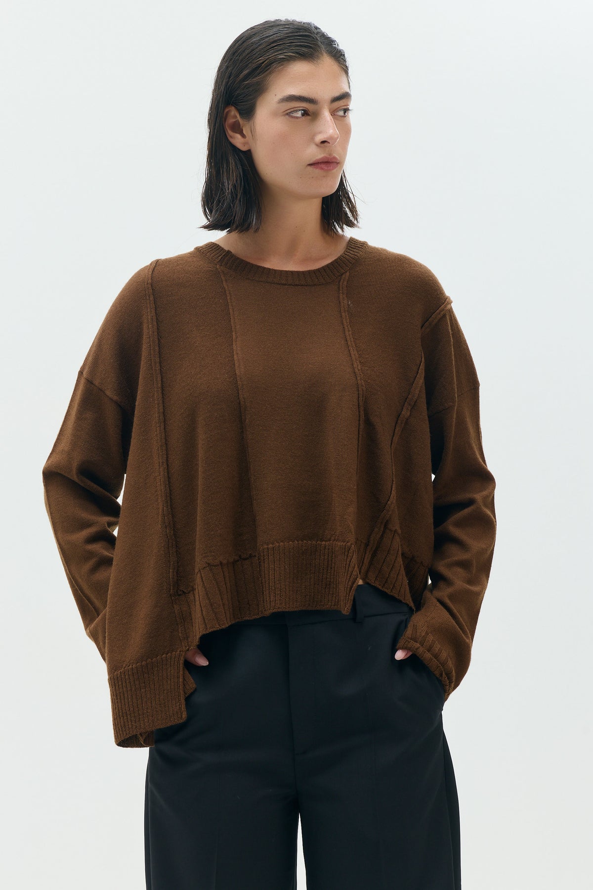 Chocolate Patch Pullover