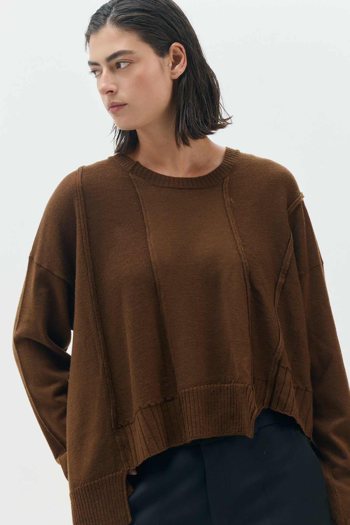 Chocolate Patch Pullover