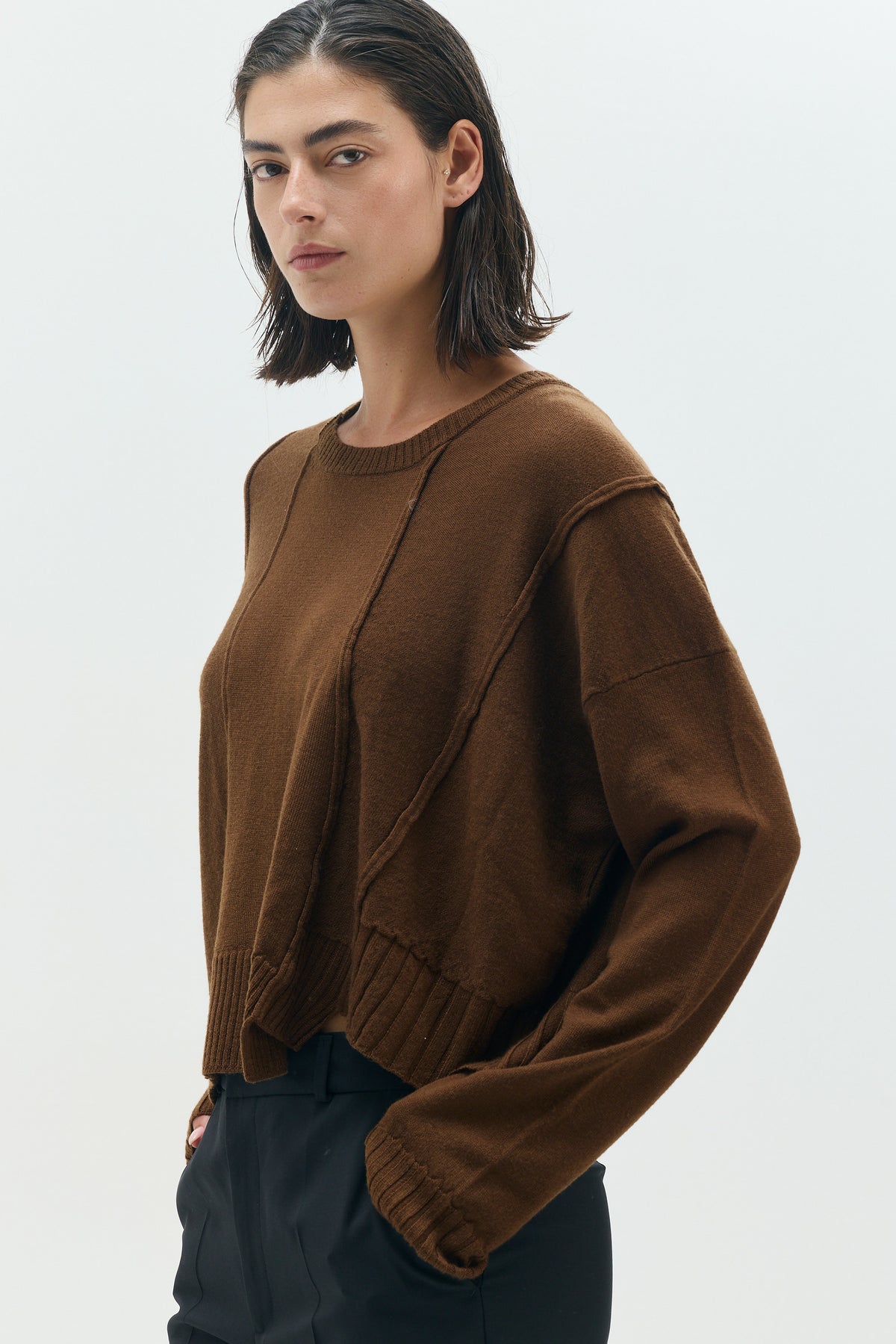 Chocolate Patch Pullover