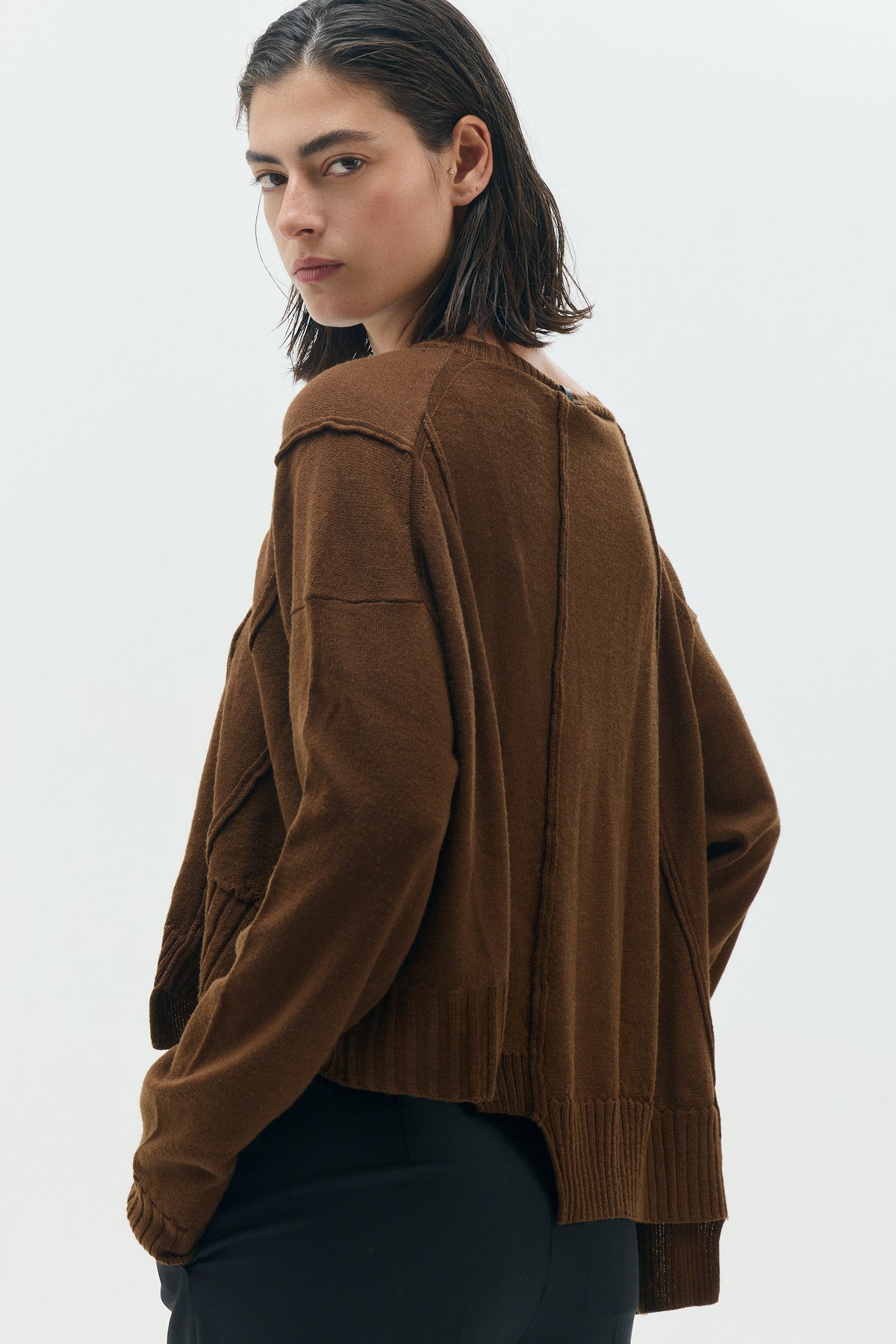 Chocolate Patch Pullover