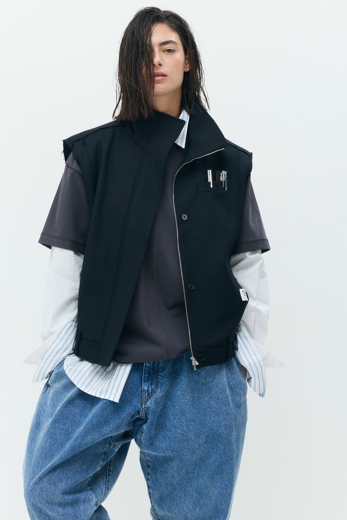 Tailored Pocket Padded Vest