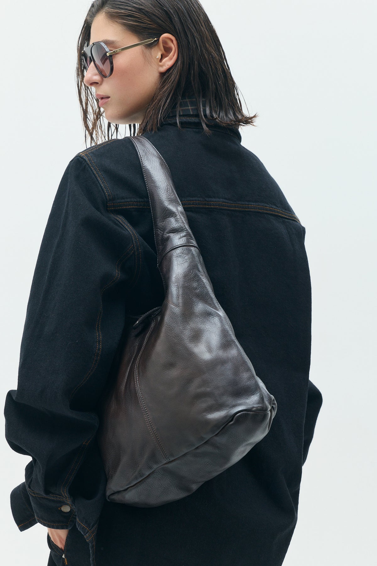 Moonrise Royal Brown Bag