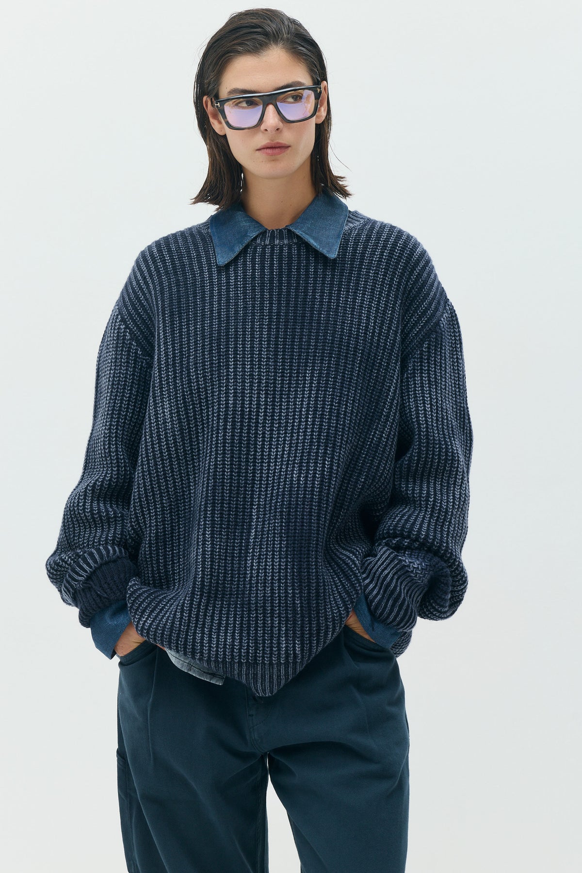 Evia Cashmere & Wool Knit