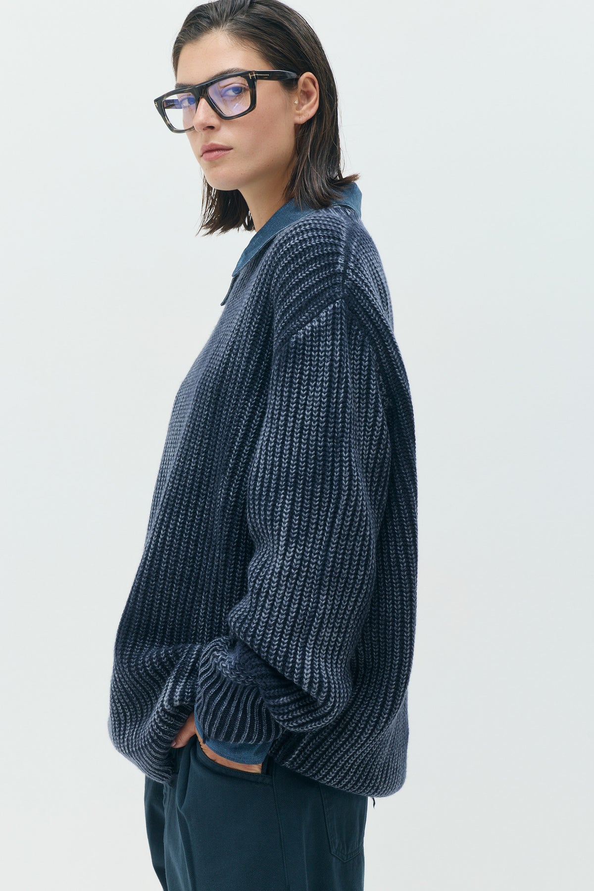 Evia Cashmere & Wool Knit
