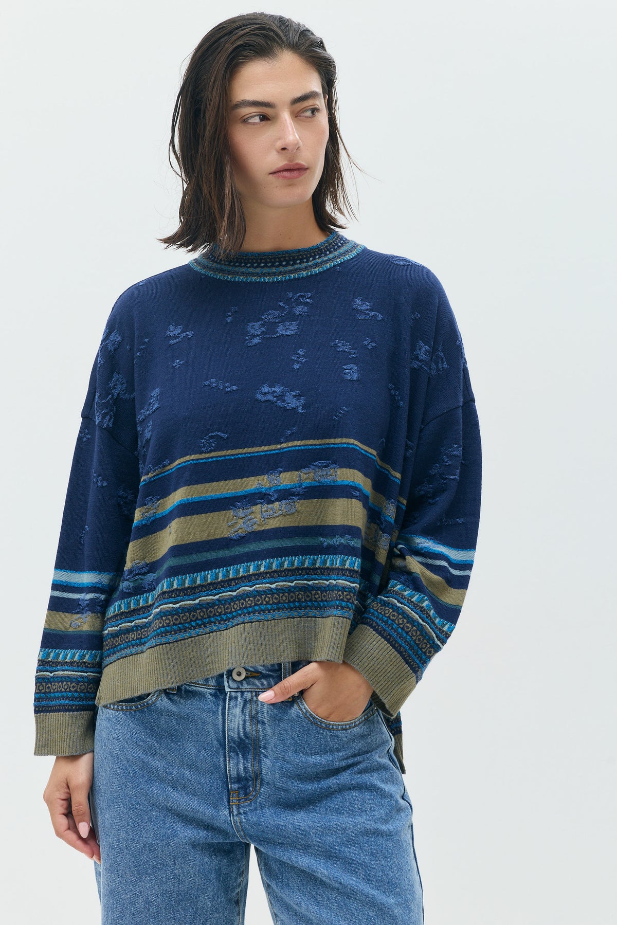 Knitted Pullover