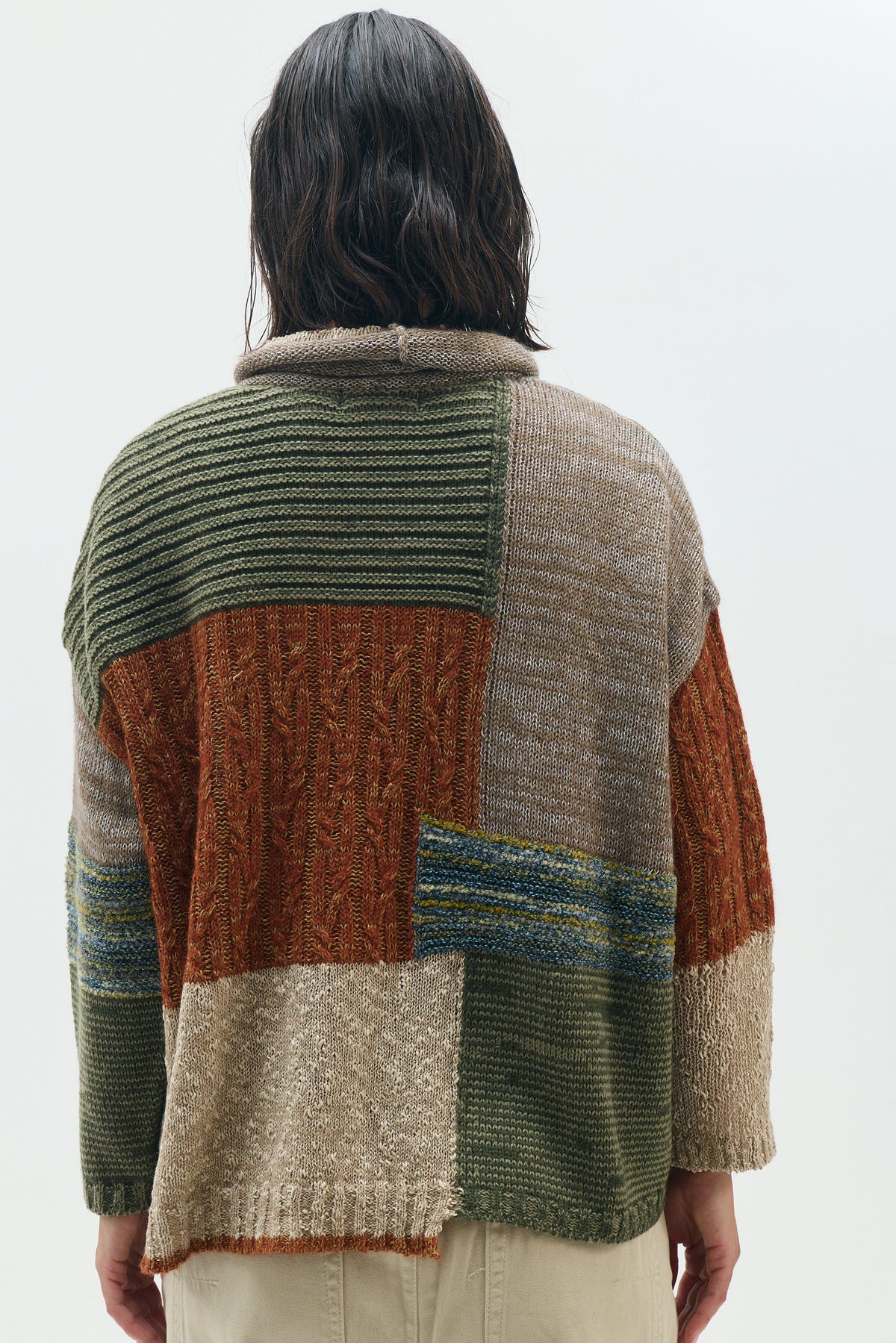 Colored Knitted Top