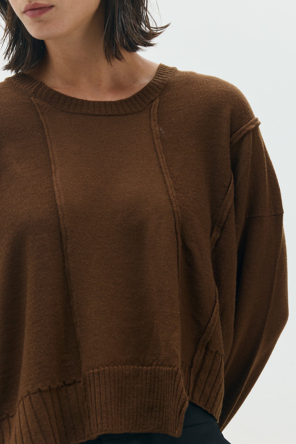 Chocolate Patch Pullover